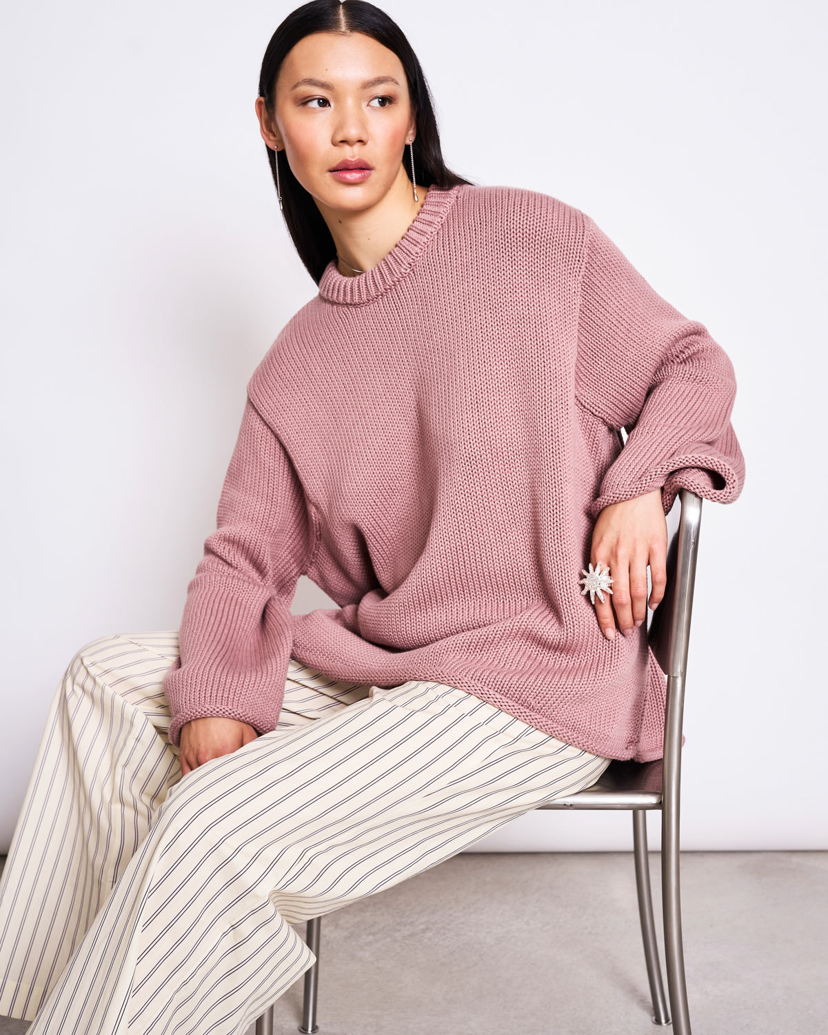 JAN 'N JUNE Trui Sona Mauve