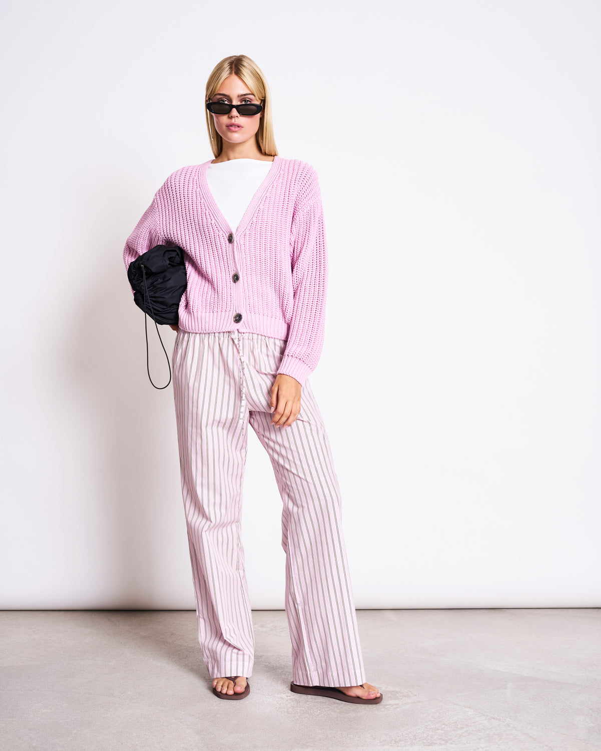 JAN 'N JUNE Cardigan Lena Licht Orchidee Roze