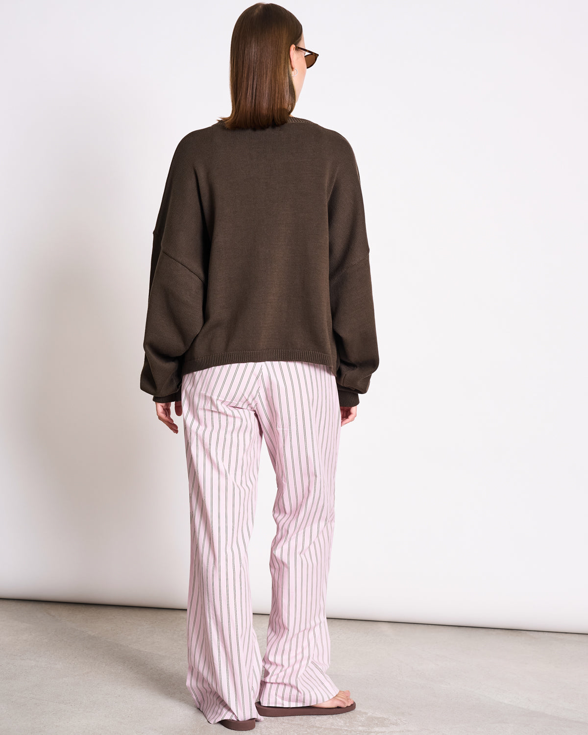 JAN 'N JUNE Cardigan Zea Modderbruin