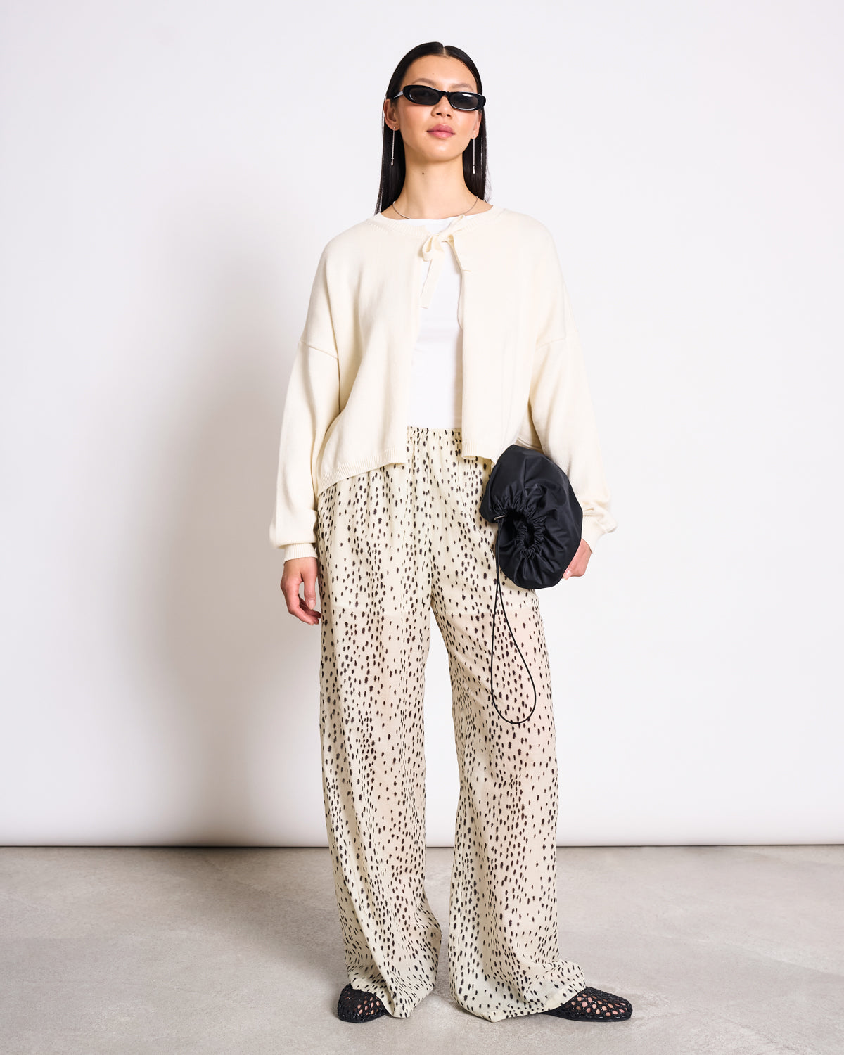 JAN 'N JUNE Cardigan Zea Off White