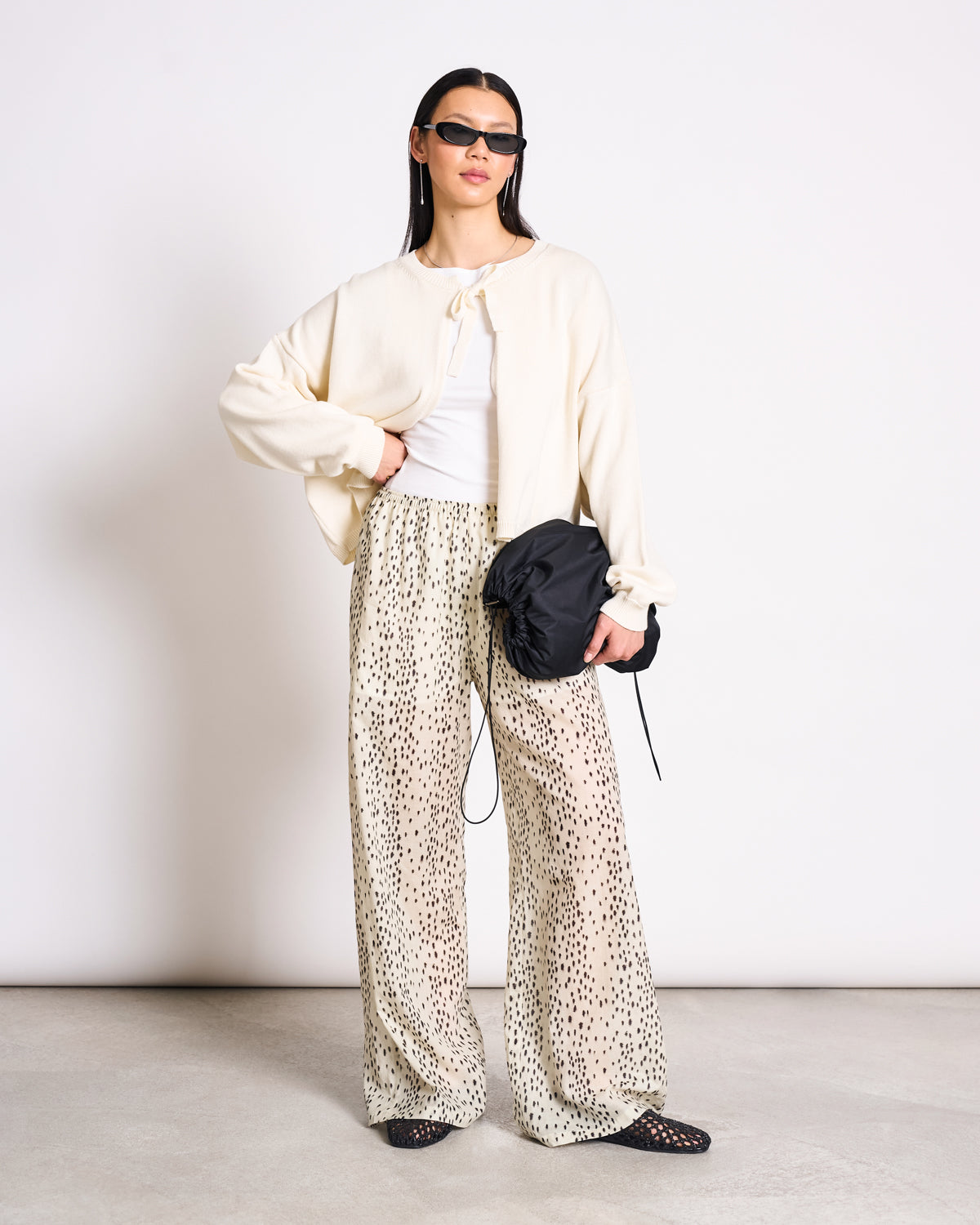 JAN 'N JUNE Cardigan Zea Off White