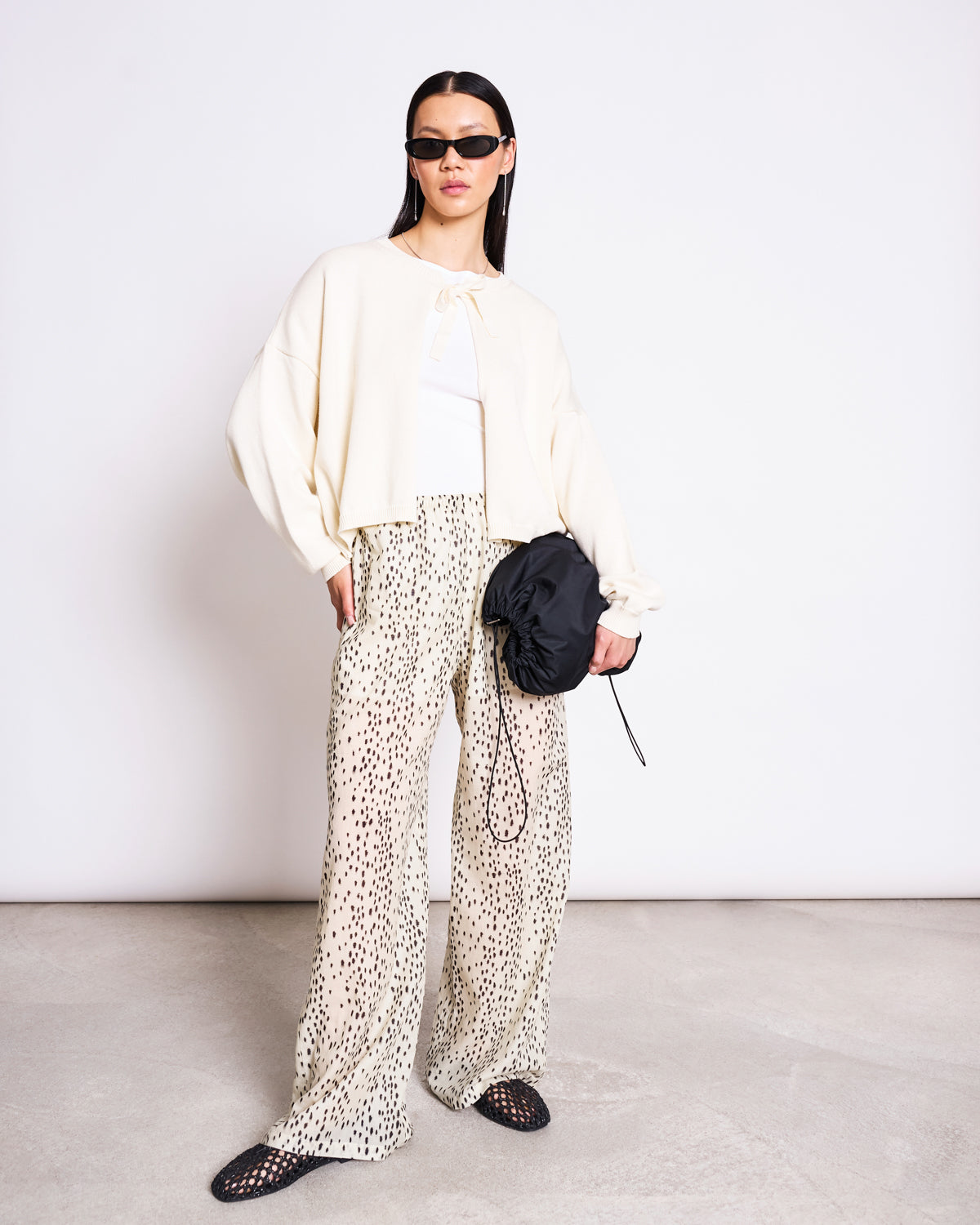 JAN 'N JUNE Cardigan Zea Off White