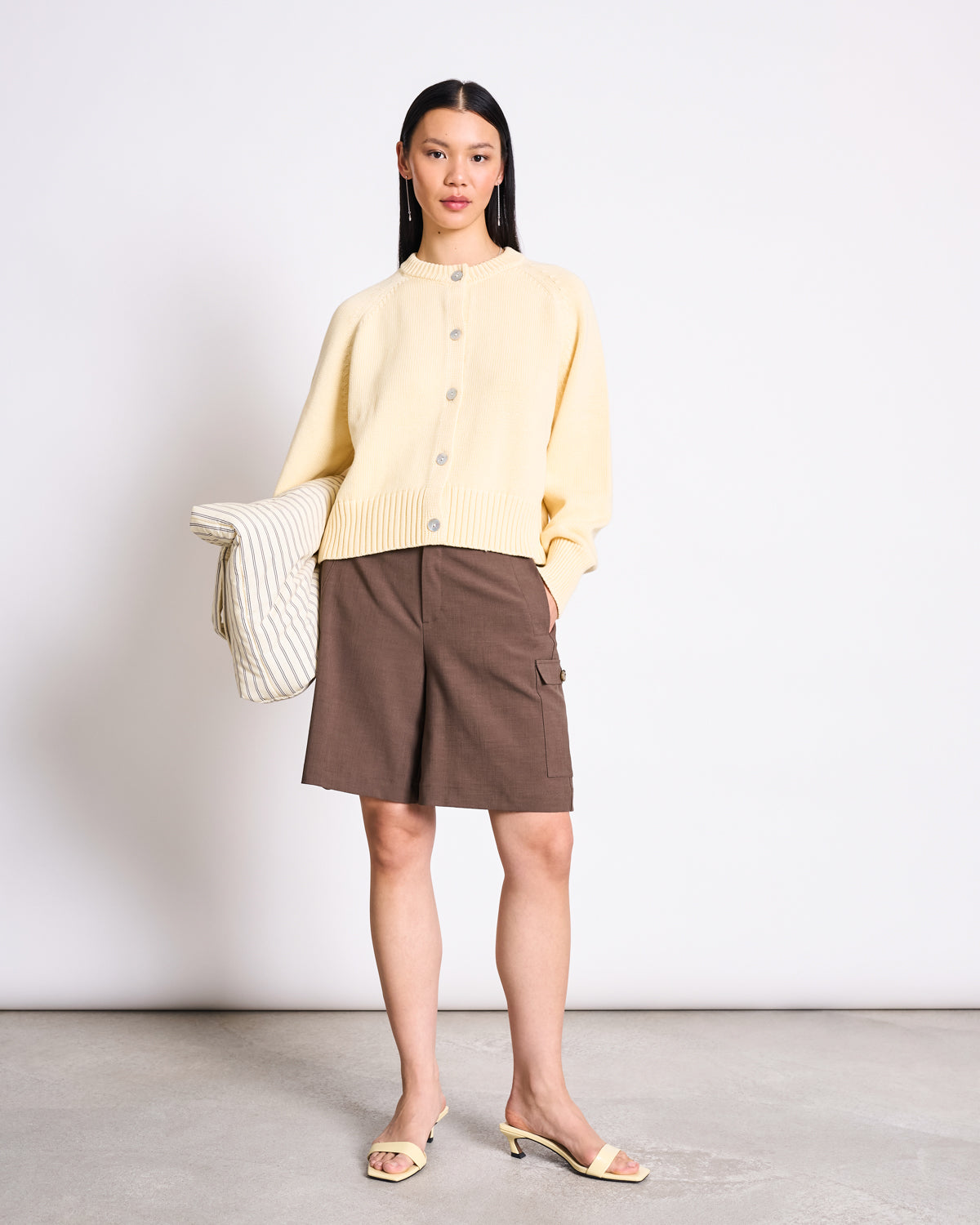 JAN 'N JUNE Cardigan Sivia Geel