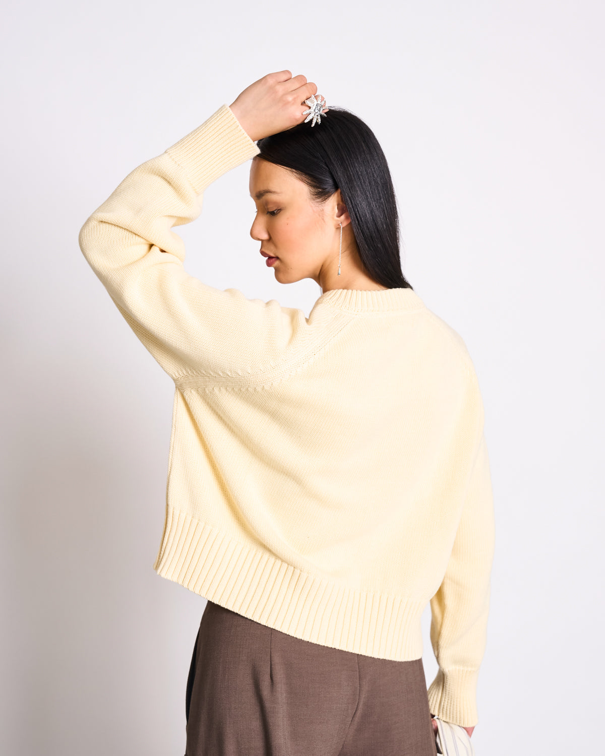 JAN 'N JUNE Cardigan Sivia Geel