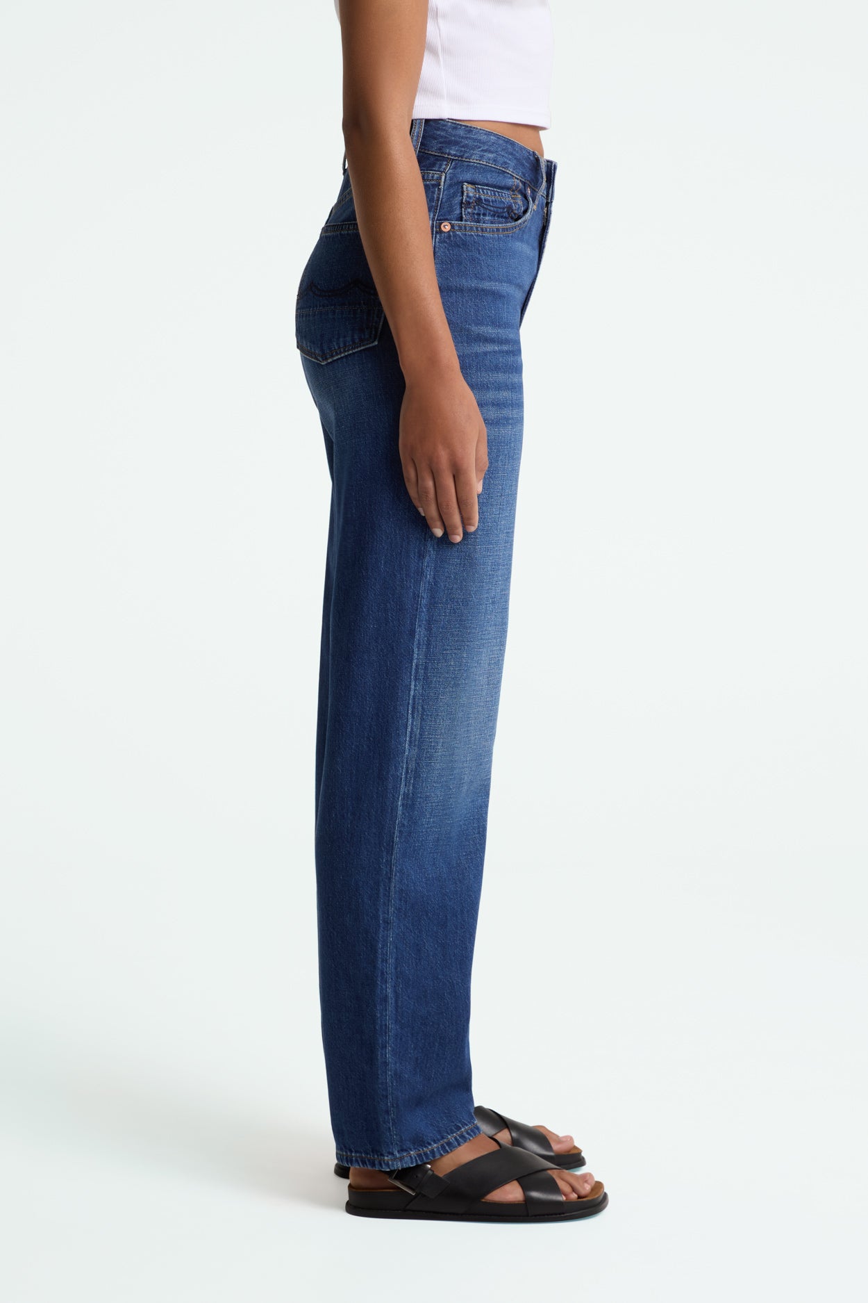 113175 - Kings of Indigo Damen vegan Jeans Liora Hopcete Electric Dunkelblau 113175 - Kings of Indigo Damen vegan Jeans Liora Hopcete Electric Dunkelblau