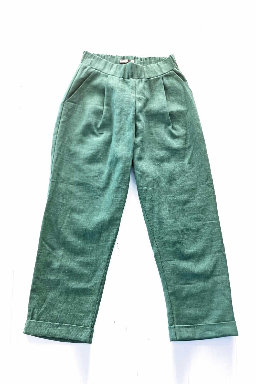 Image of WiDDA dames vegan Broek Bolle Green