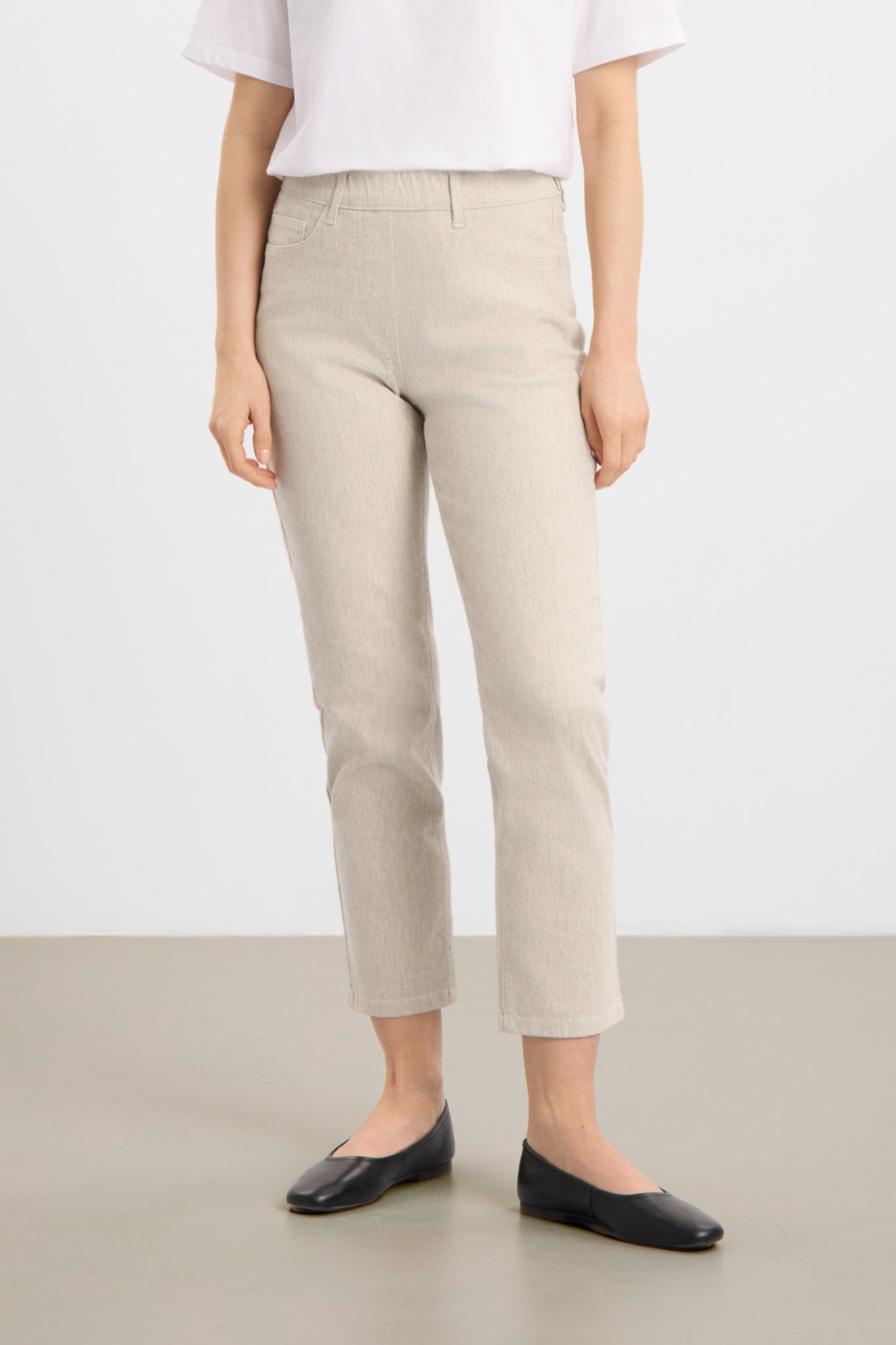 113199 - Damen vegan Hose Hannah Regular Xsl Grau Sand