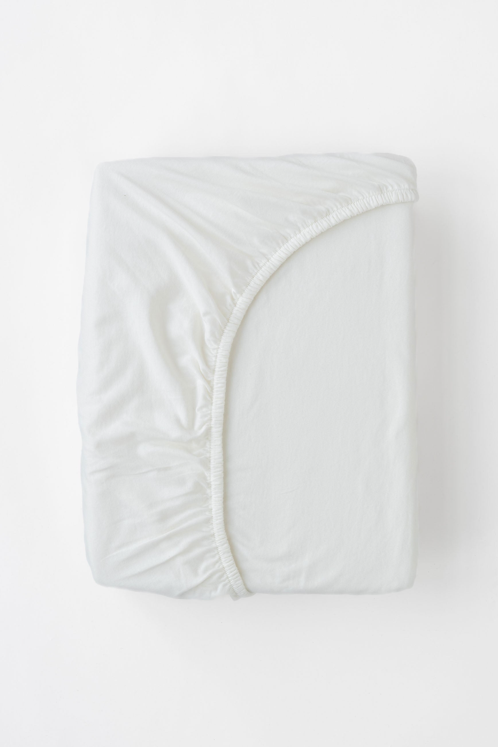 MELA unisex vegan Bed Sheet Jersey Pamban Natural White