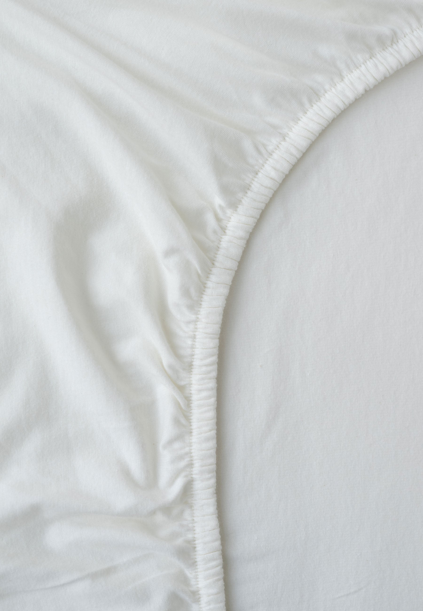 MELA unisex vegan Bed Sheet Jersey Pamban Natural White