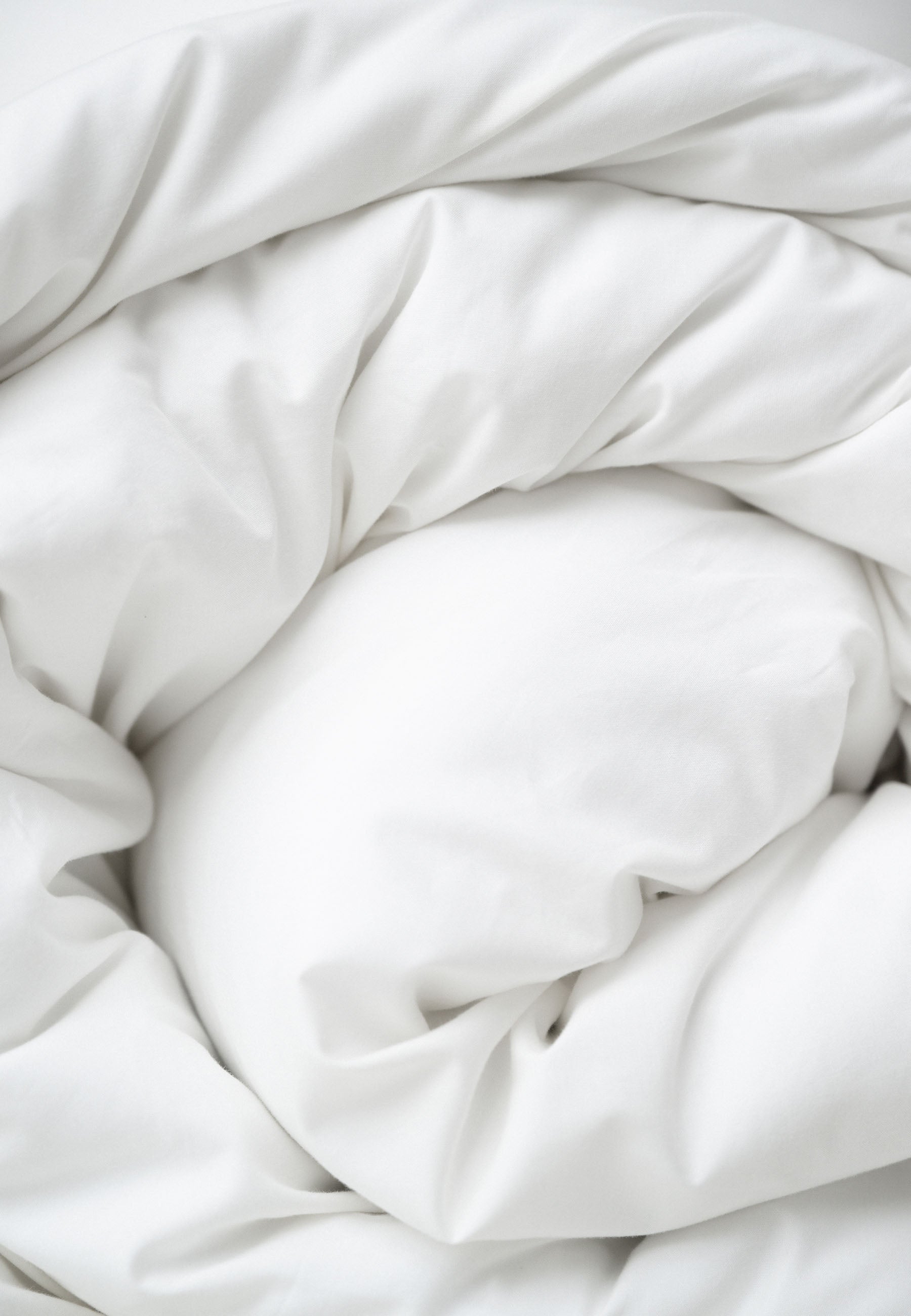 MELA unisex vegan Bedding Set Bhanu Percale Natural White