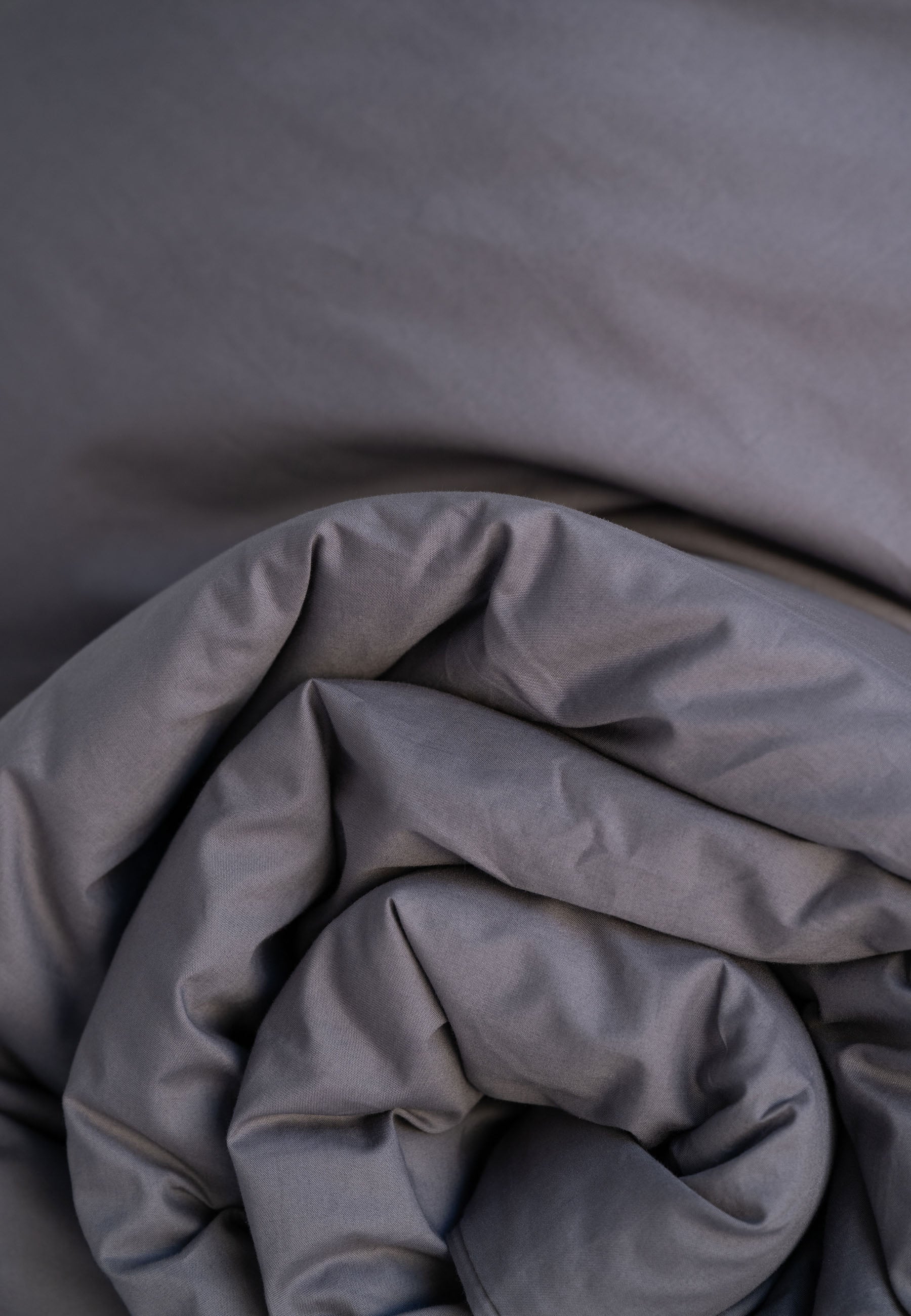 MELA unisex vegan Bed Linen Set Majuli Basalt Gray