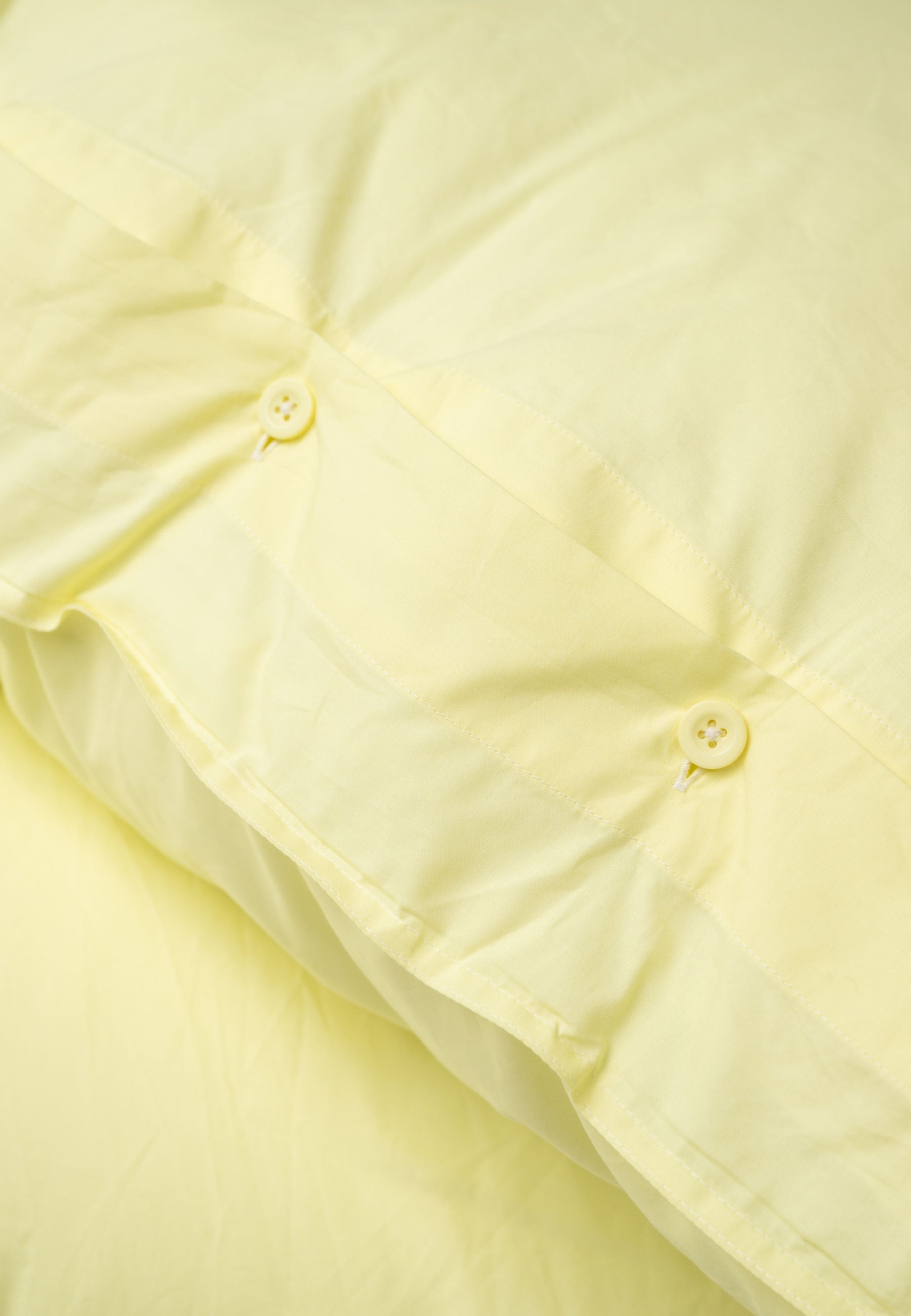 MELA unisex vegan Bed Linen Set Bhanu Soft Lemon Yellow