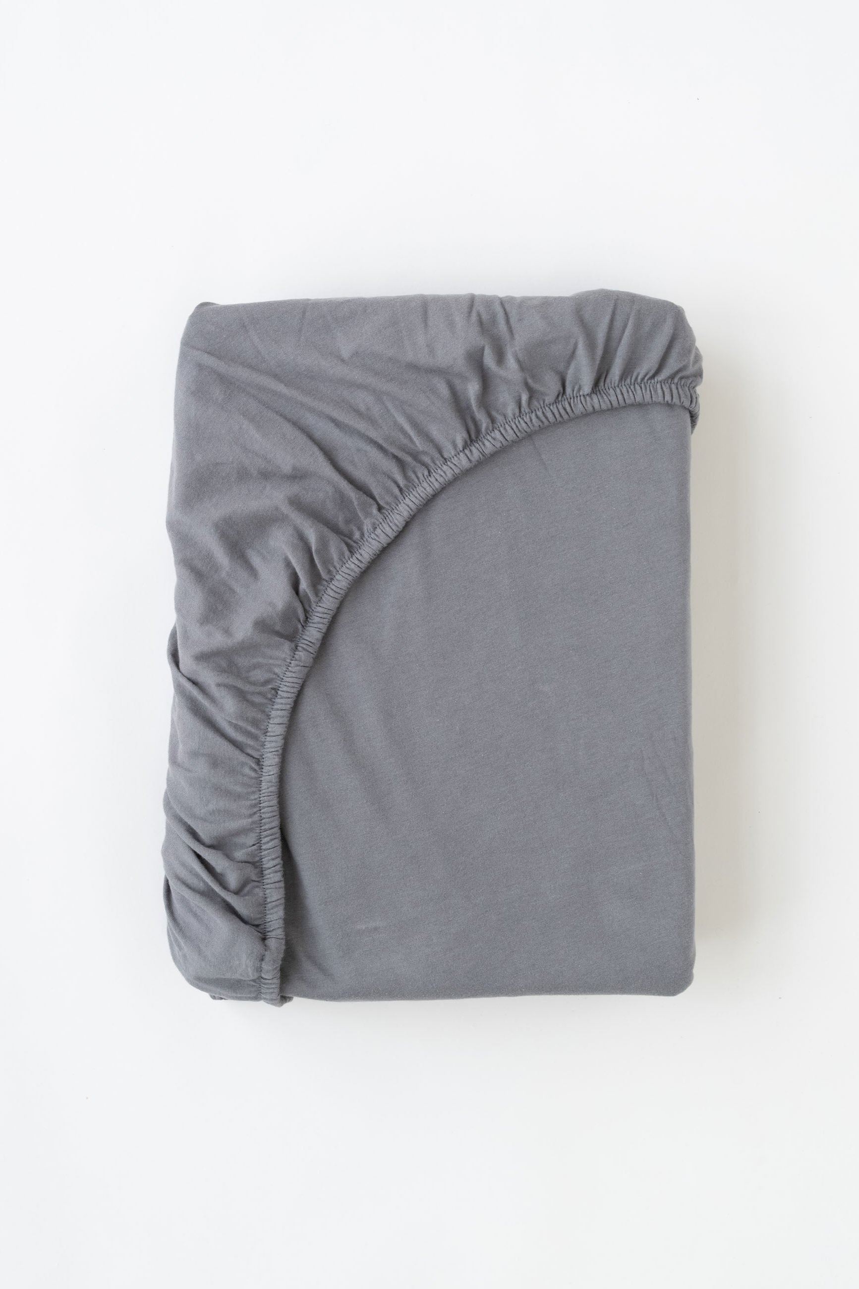 MELA unisex vegan Bed Sheet Pamban Basalt Gray