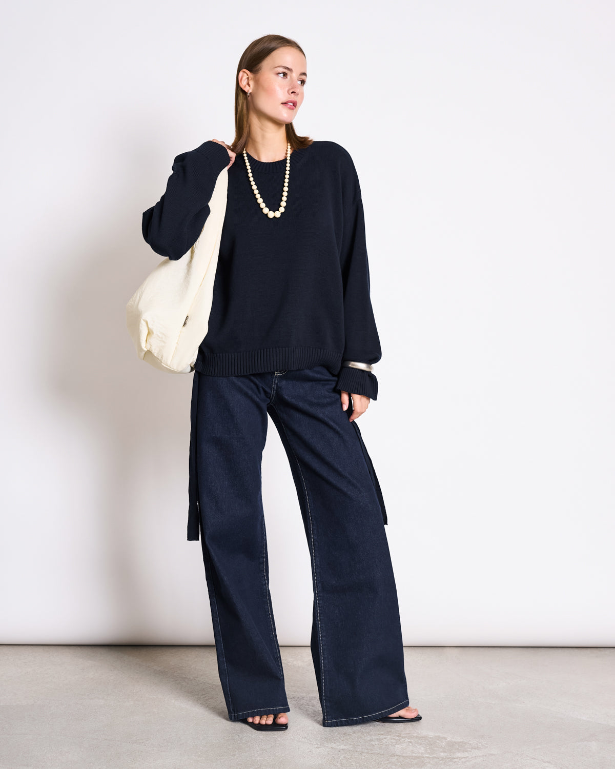 JAN 'N JUNE Sweater Caper Nightfall Blue