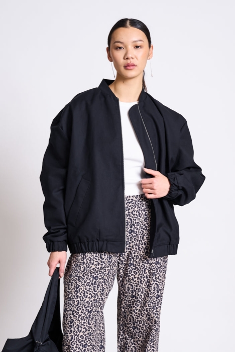 Image of JAN 'N JUNE dames vegan Blouson Tanaro Zwart
