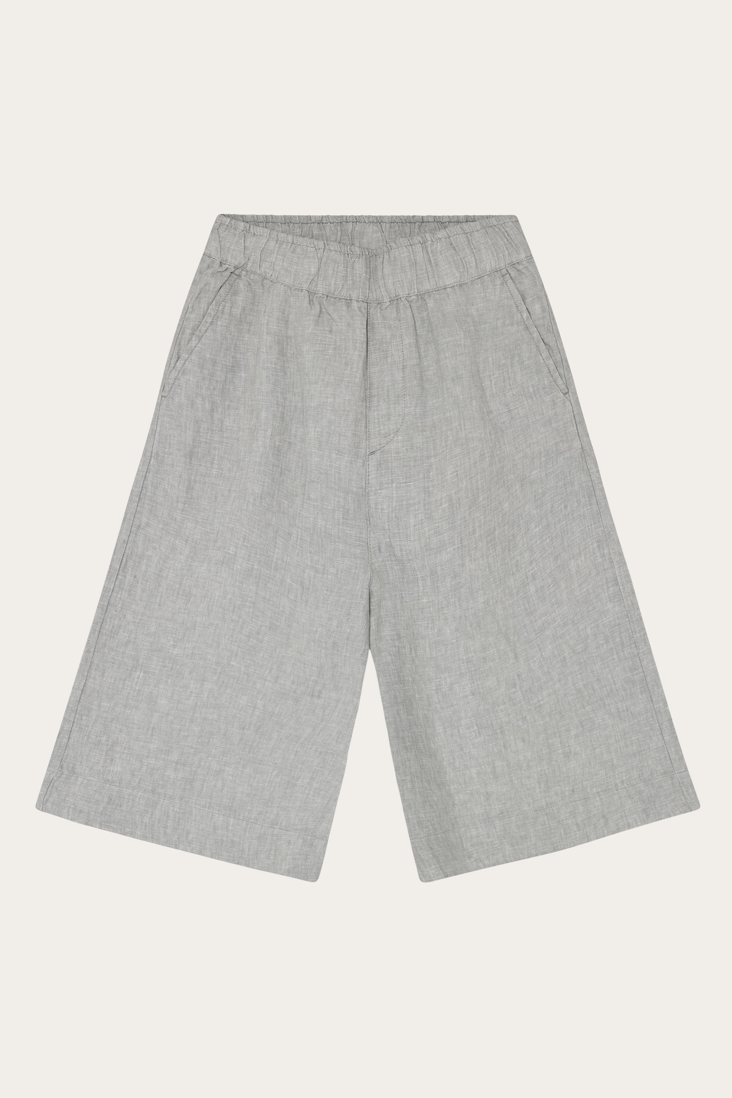 113311 - Damen vegan Culotte Shorts Eve Wide Ultimate Grau