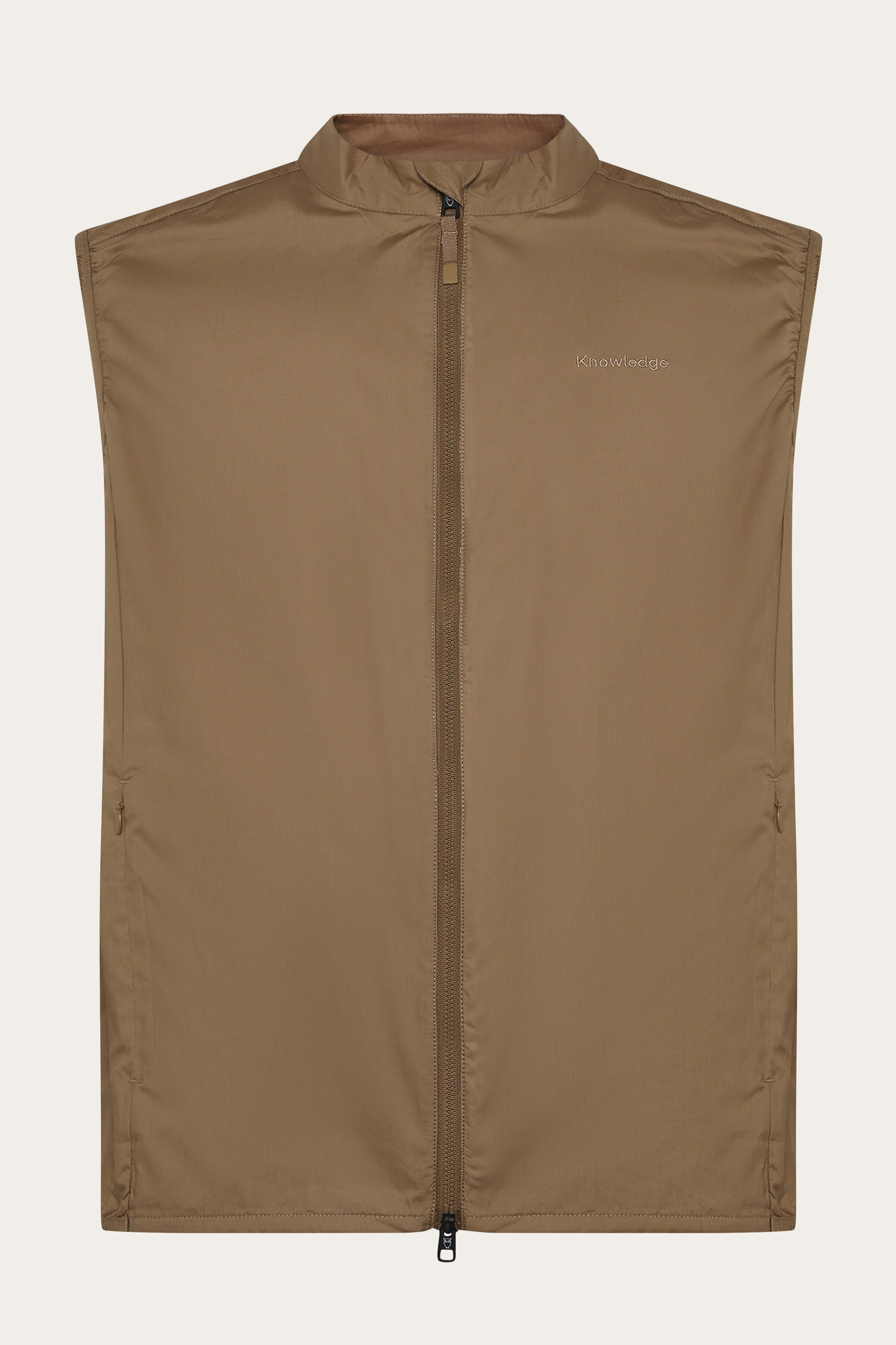 113434 - Herren vegan Weste Herren Vent Ripstop 90 Tuffet Braun