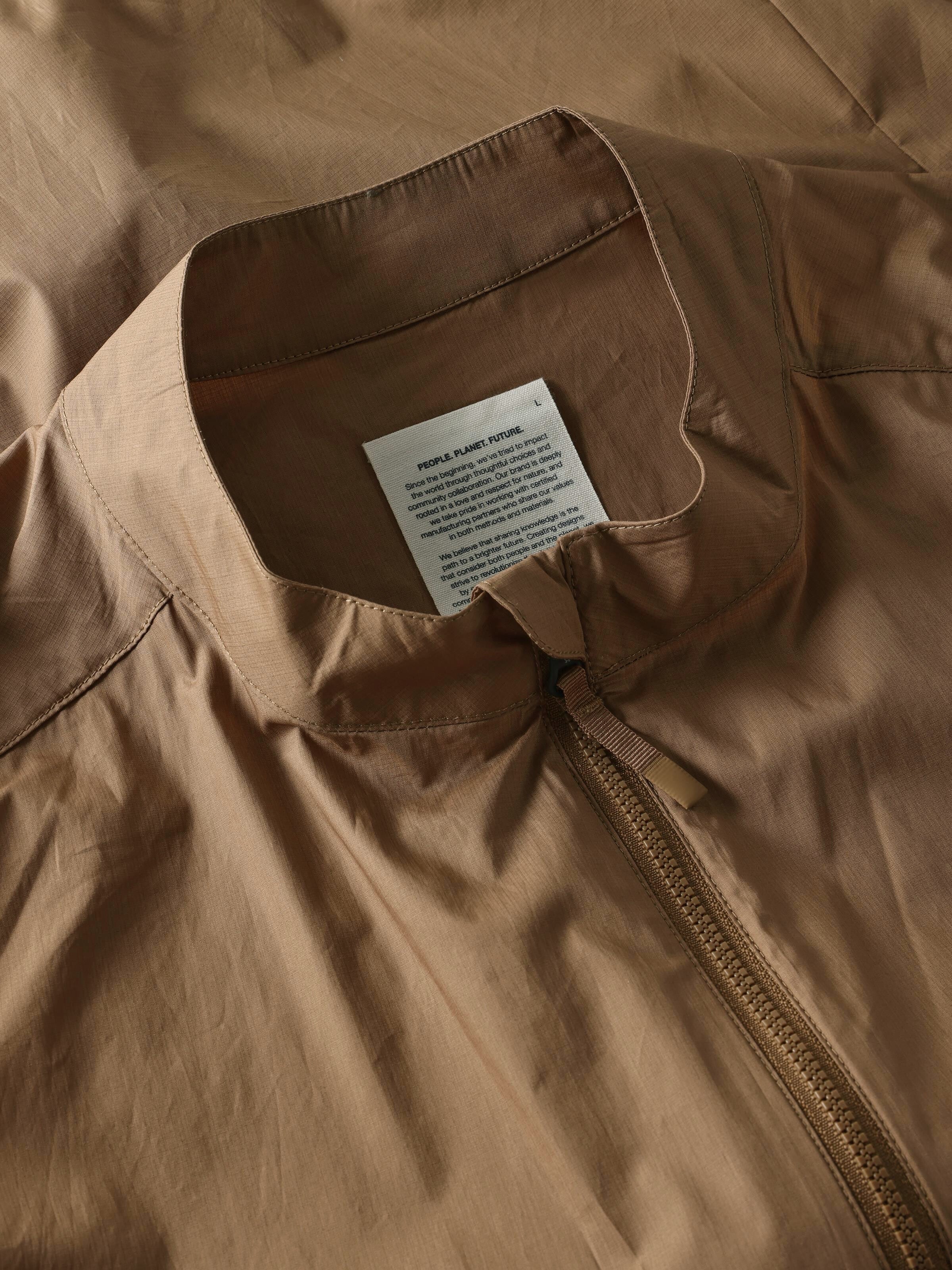 113434 - Herren vegan Weste Herren Vent Ripstop 90 Tuffet Braun