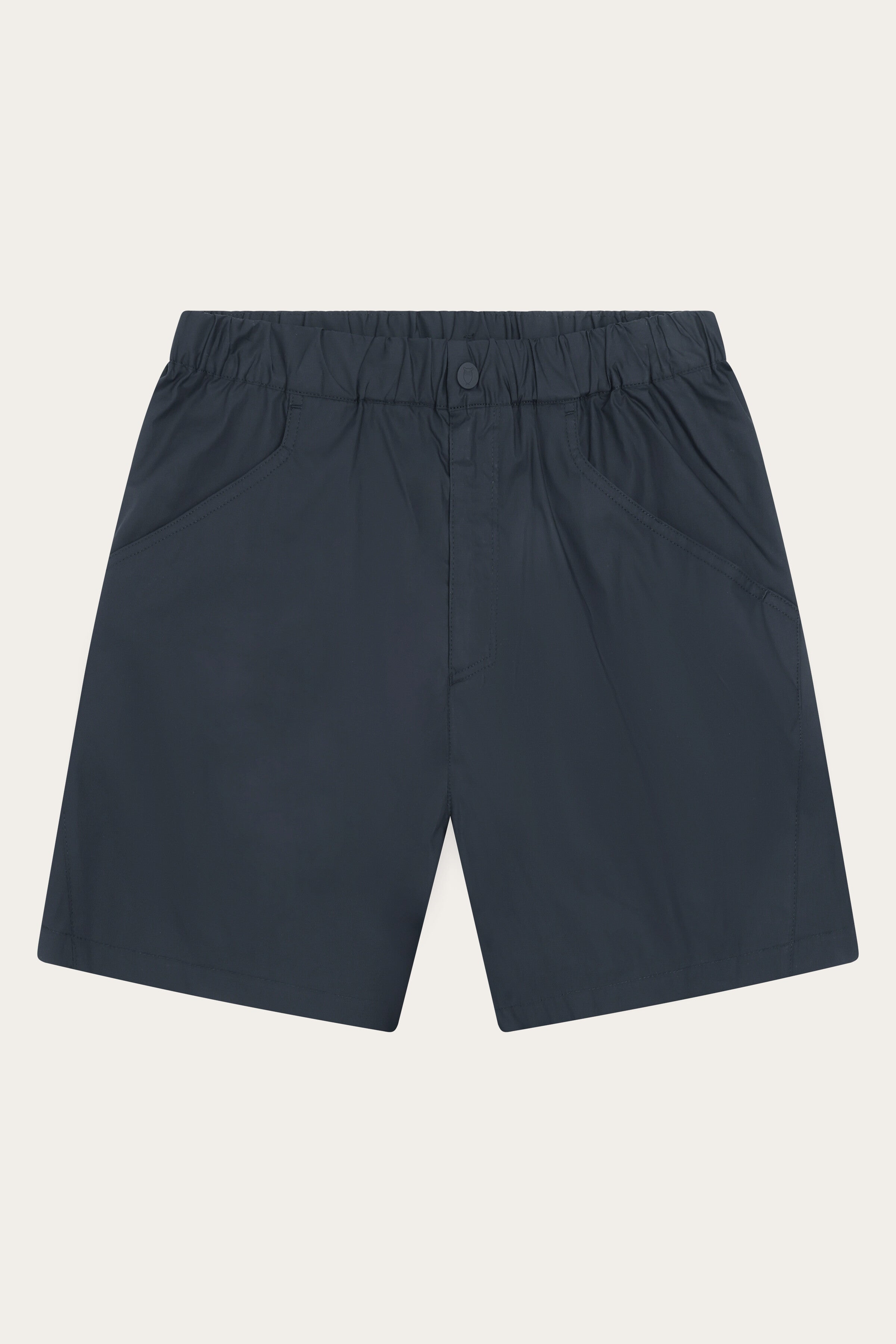 Image of KnowledgeCotton Apparel dames vegan Damesshorts Sky Relaxed Vent Ripstop 90 Zwart Jet