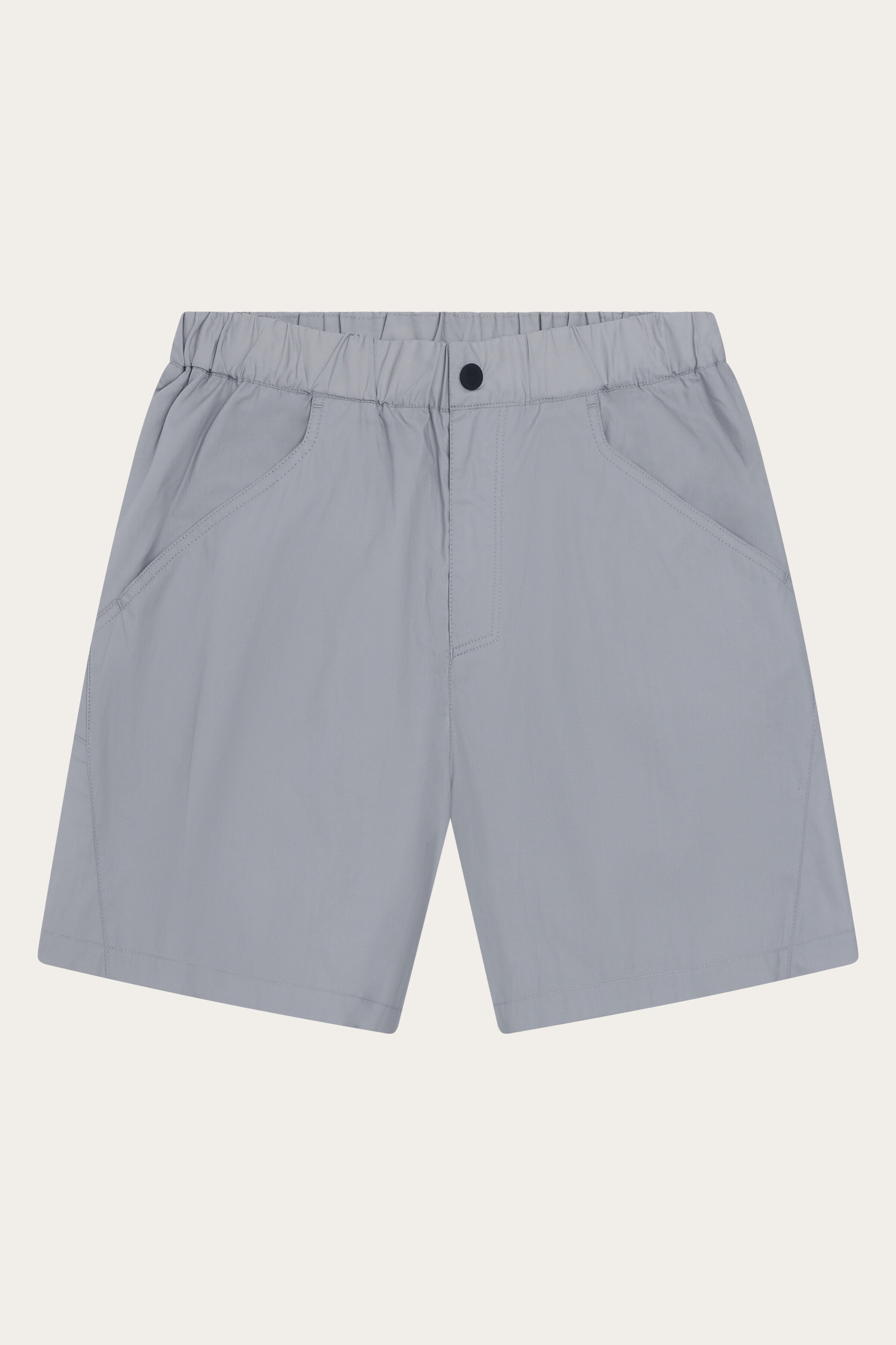 Image of KnowledgeCotton Apparel dames vegan Damesshorts Sky Relaxed Vent Ripstop 90 Ultimate Grijs