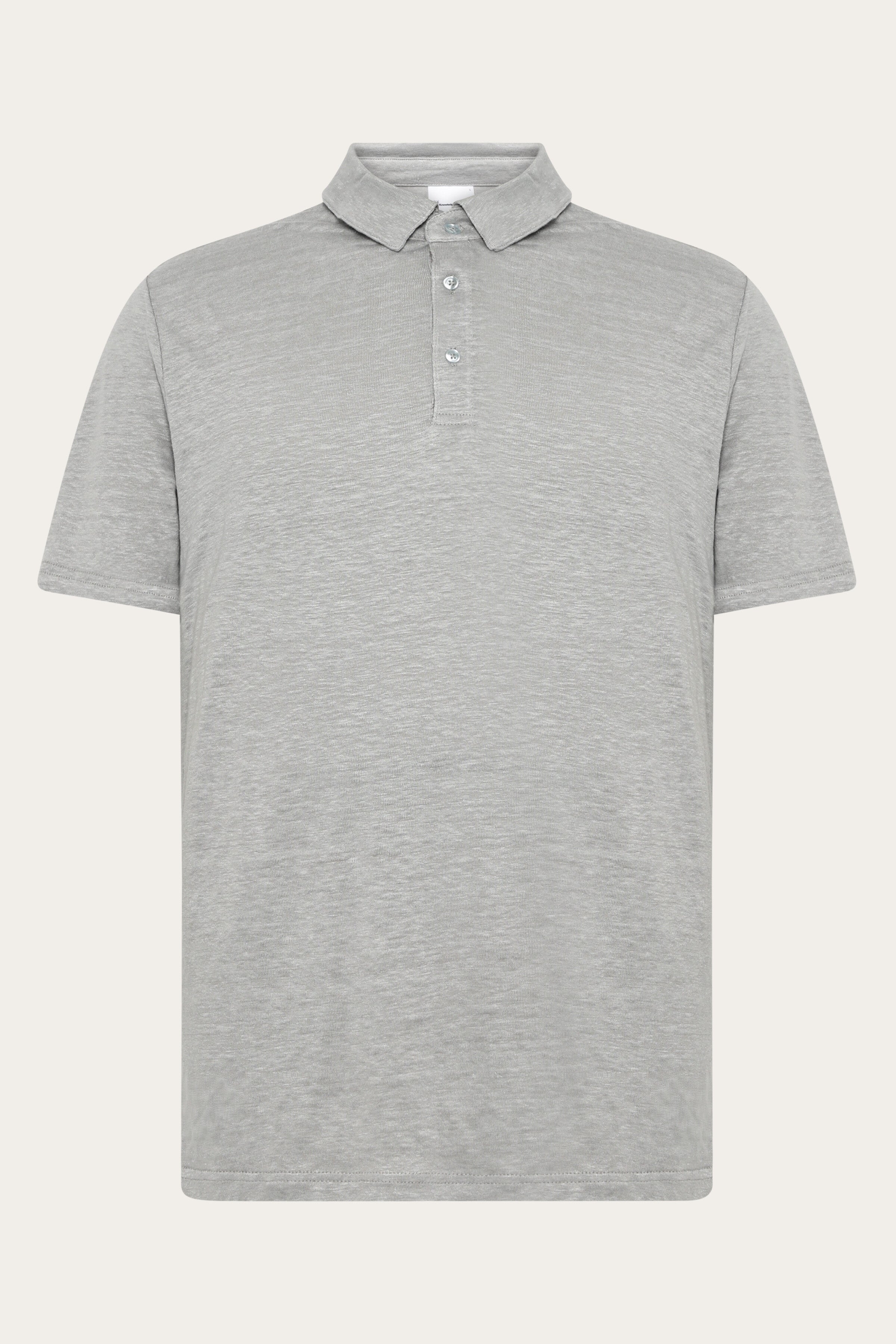 KnowledgeCotton Apparel Herren vegan Poloshirt Ultimate Grau