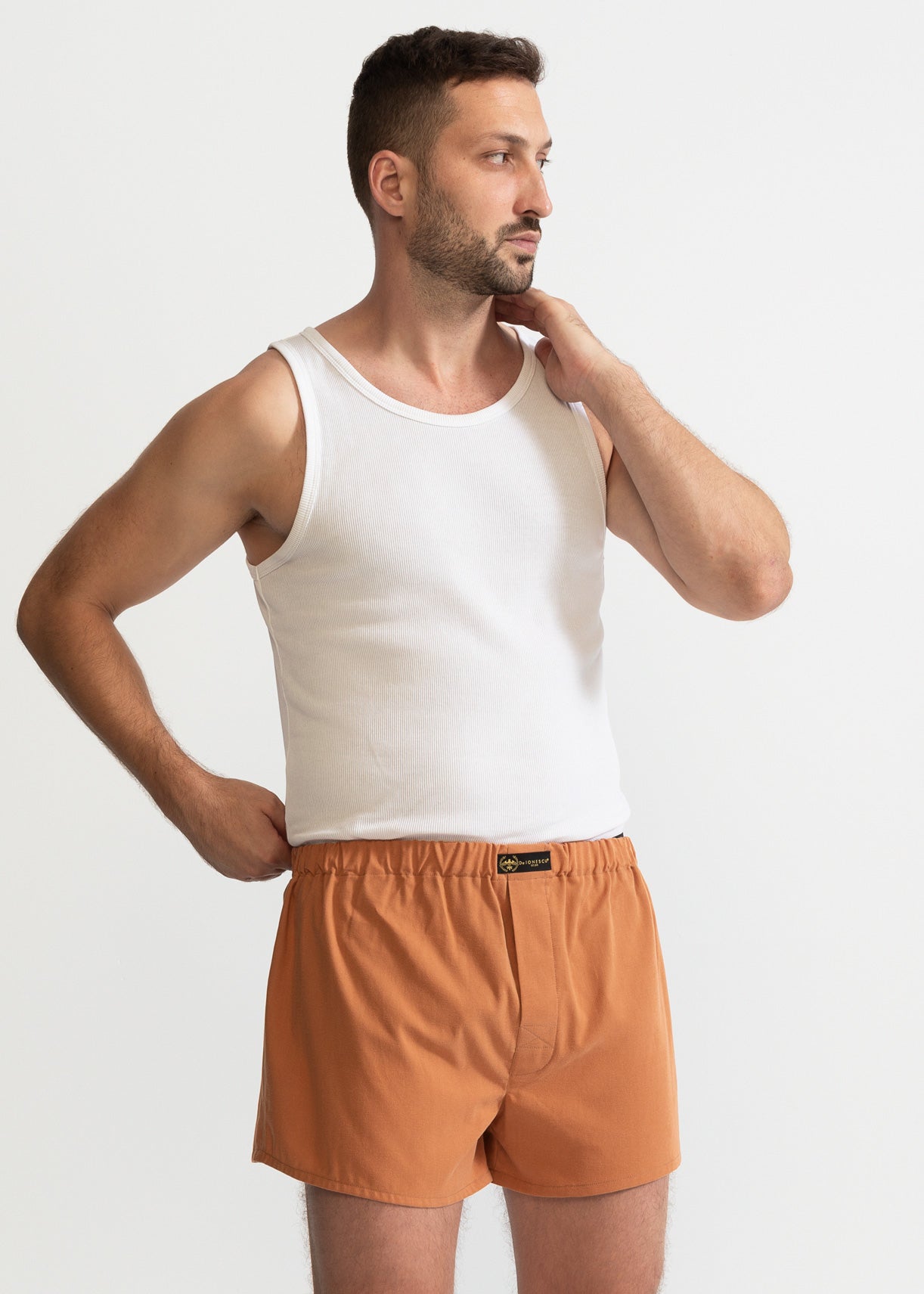De IONESCU Boxer Shorts Camel Brown