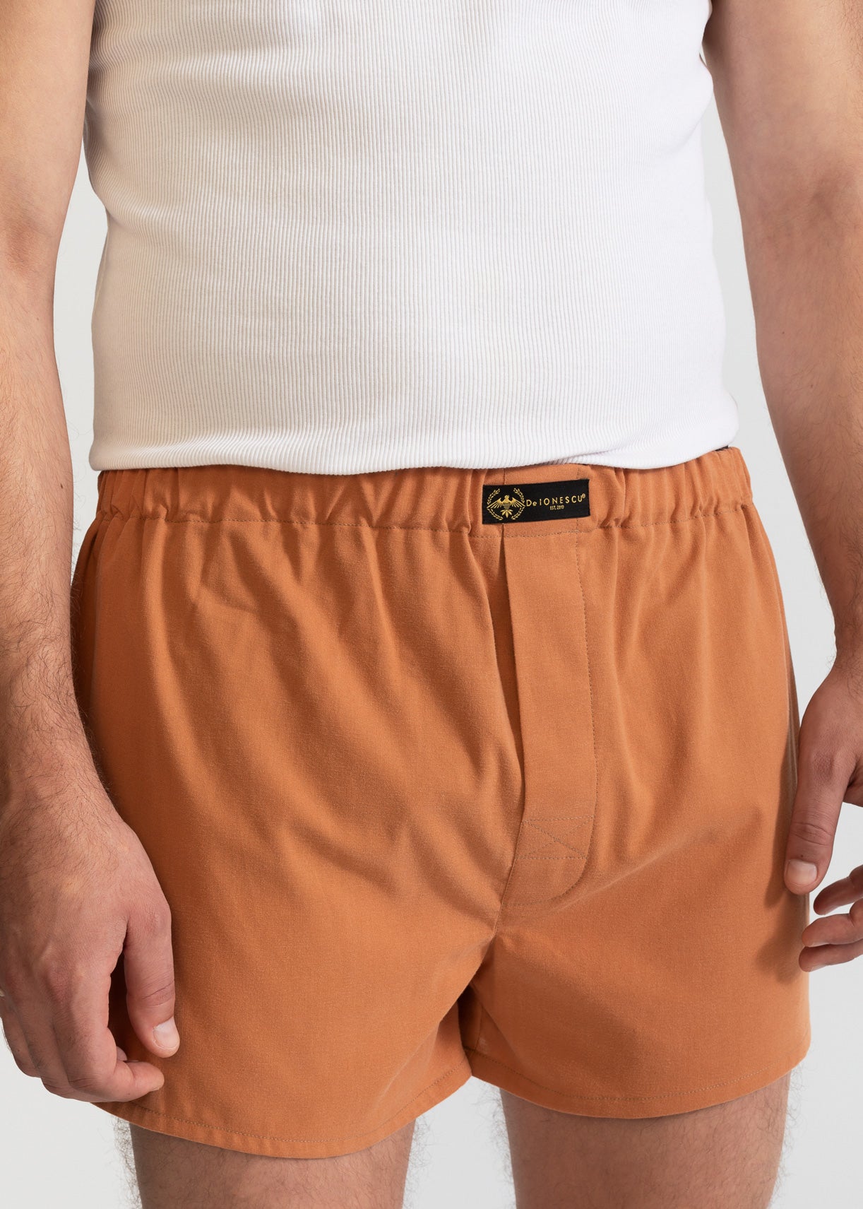 De IONESCU Boxer Shorts Camel Brown