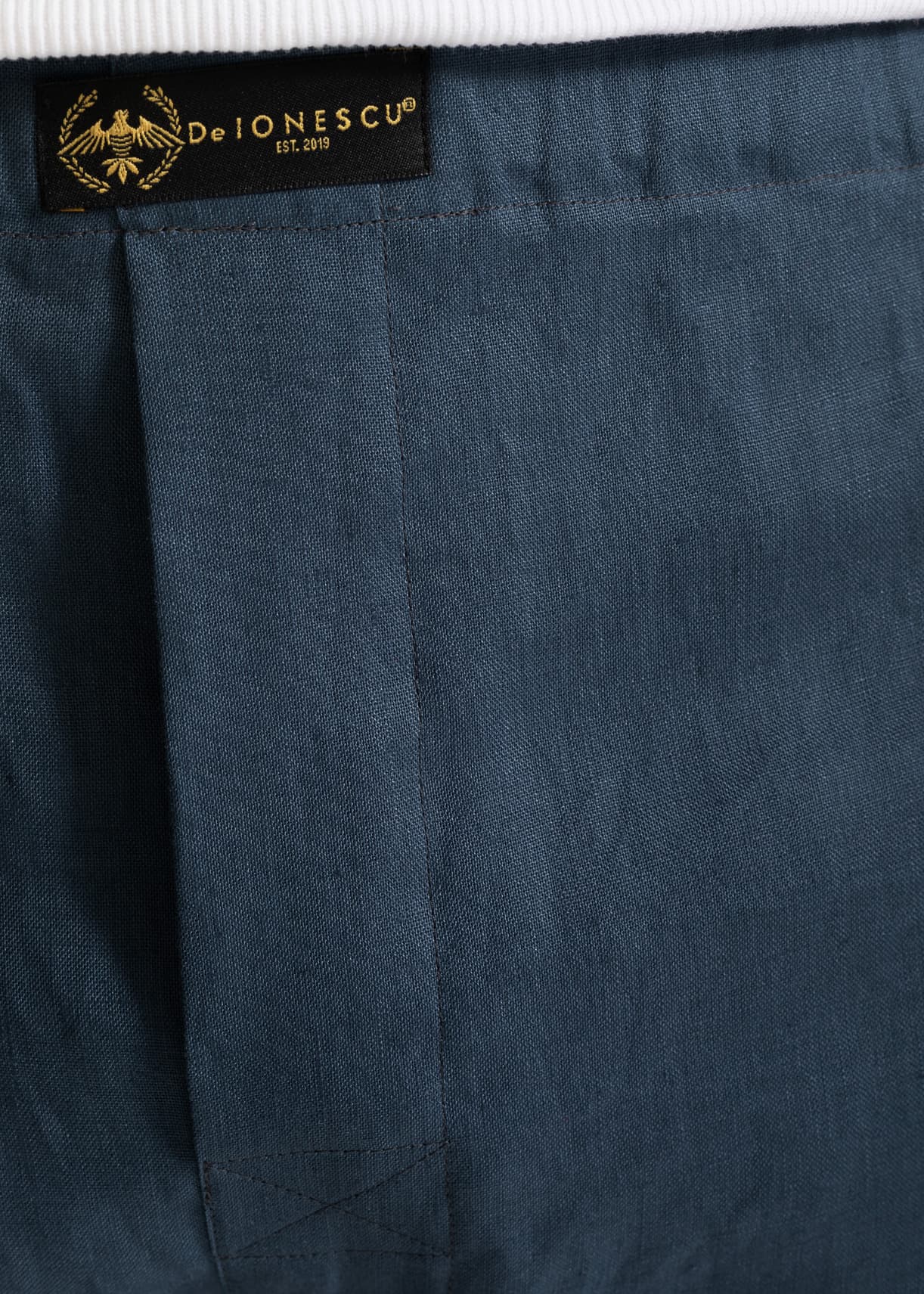 De IONESCU Boxer Shorts Linen Petrol
