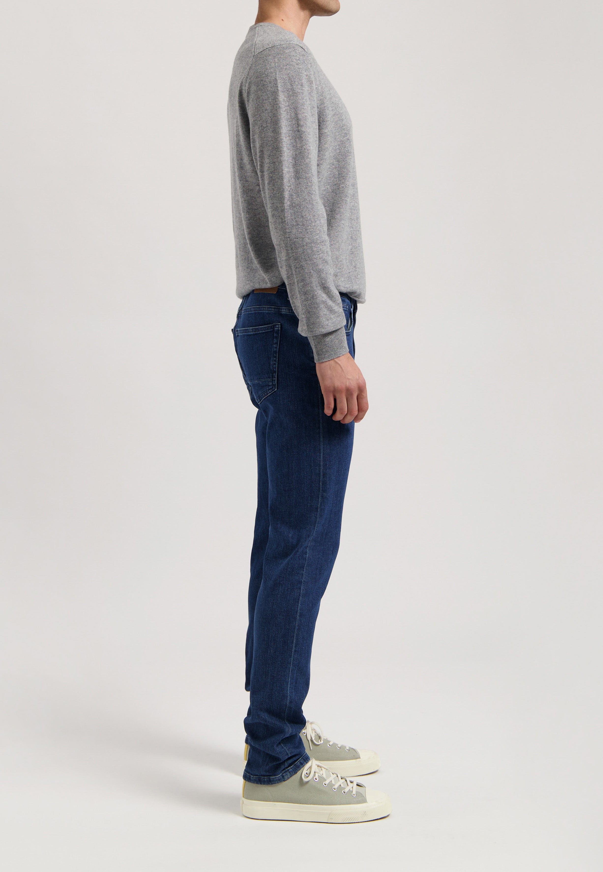 MUD Jeans men vegan Jeans Mid Slim Rick Stone Indigo