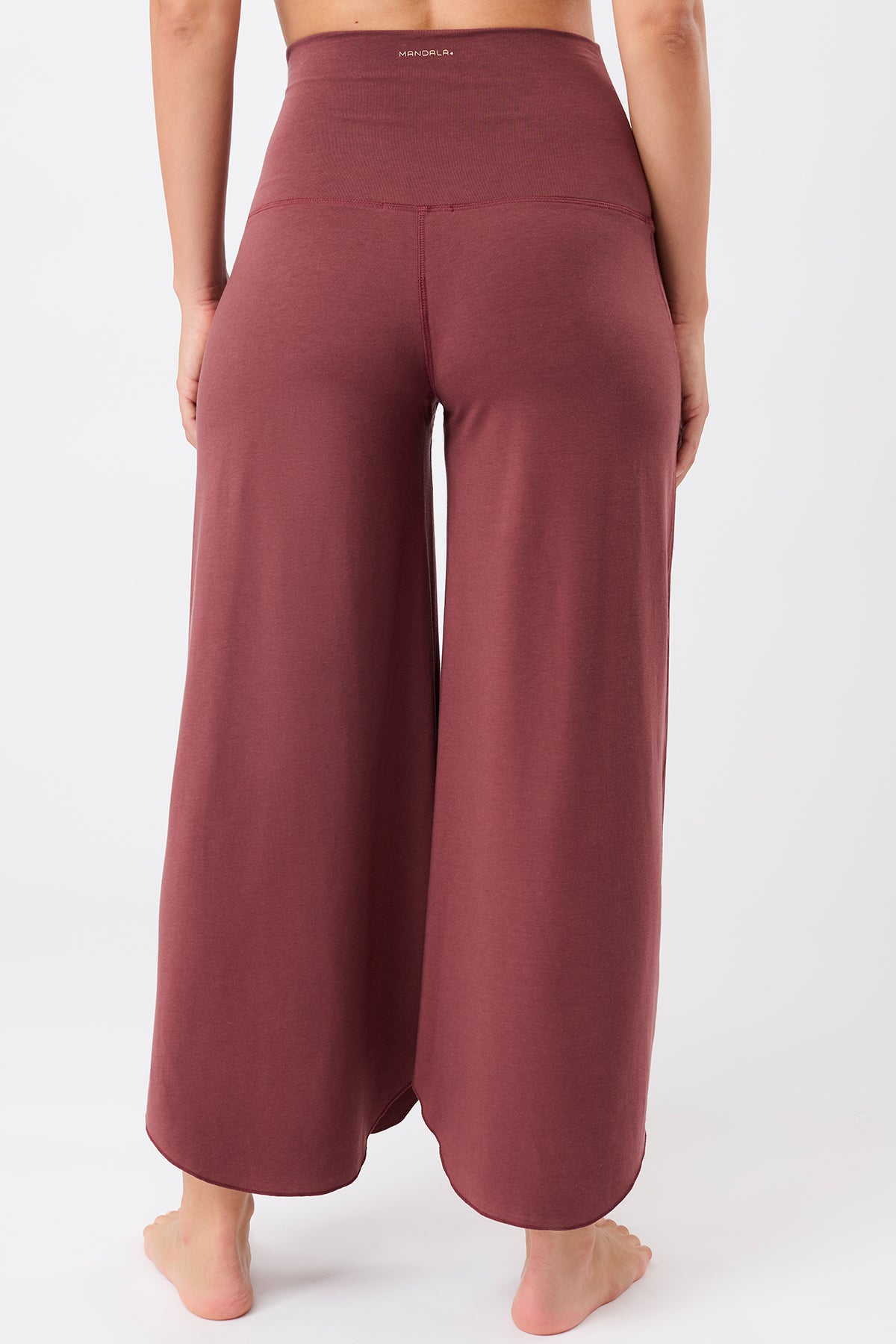 MANDALA womens vegan Pants Tulip Rosewood