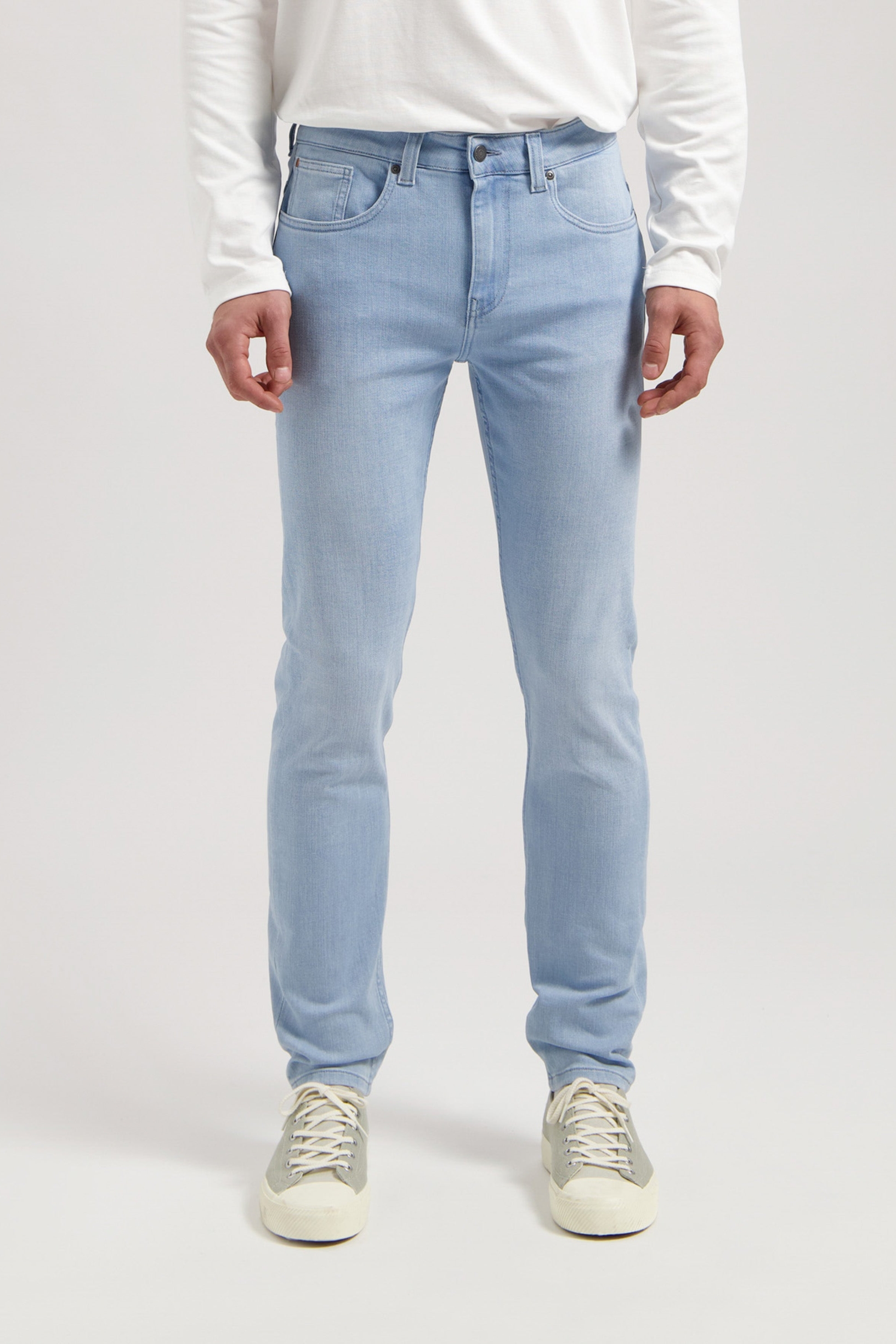 95587 - Herren vegan Jeans Mid Slim Rick Sunny Stone