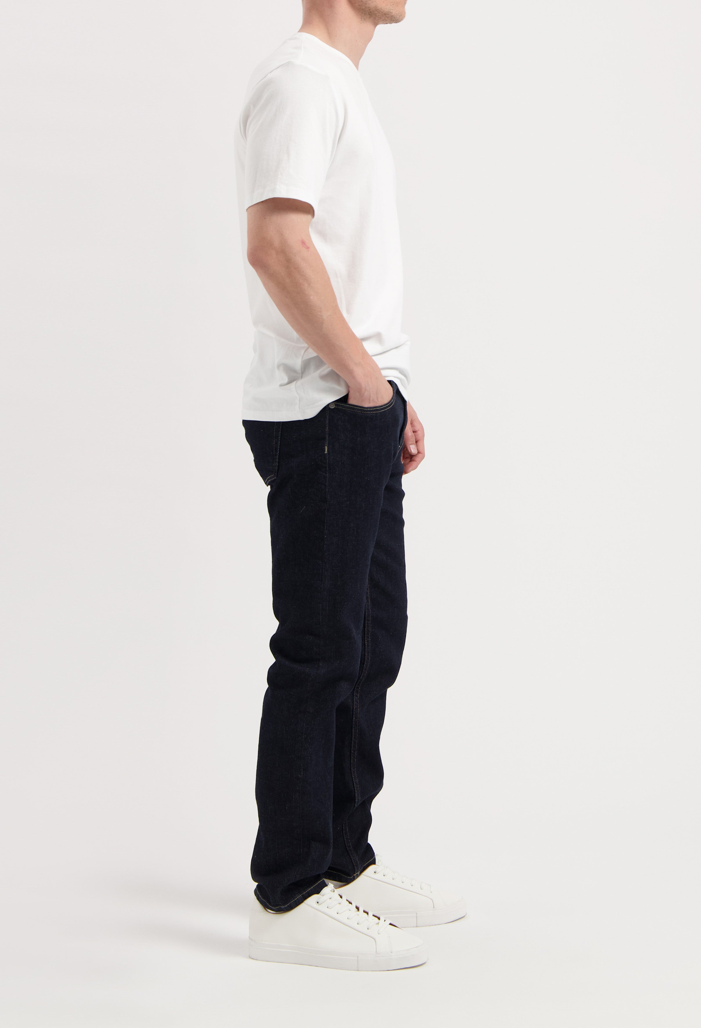 MUD Jeans men vegan Jeans Mid Slim Rick Strong Blue
