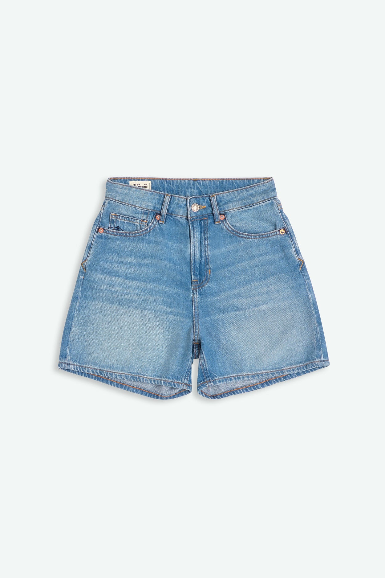 113748 - Kings of Indigo Damen vegan Shorts Liora Hopcete Electric Mid Blue 113748 - Kings of Indigo Damen vegan Shorts Liora Hopcete Electric Mid Blue