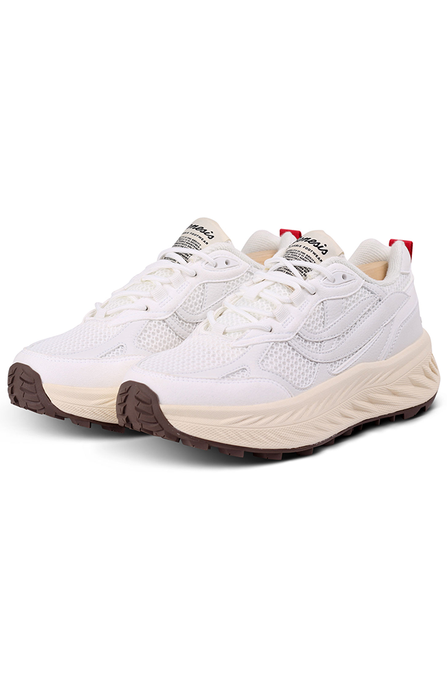 Genesis womens vegan Sneakers G-Eco`99 Bulky White