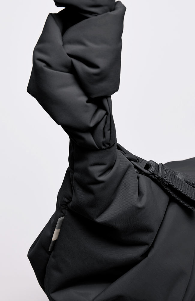 GOT BAG Maantas Met Plooien, Klein, Zwart