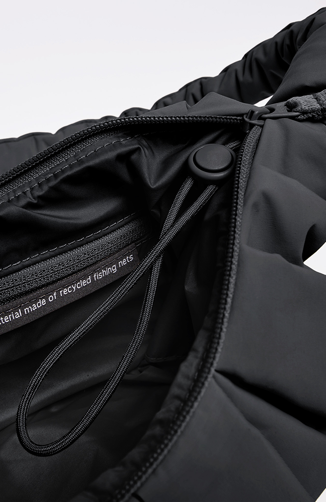 GOT BAG Maantas Met Plooien, Klein, Zwart