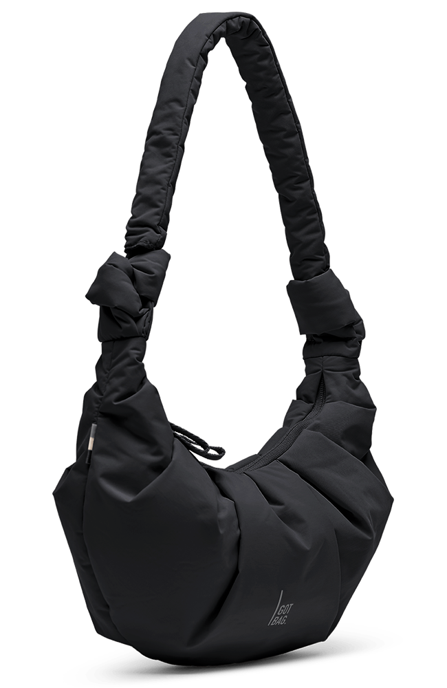 GOT BAG Maantas Met Plooien, Klein, Zwart