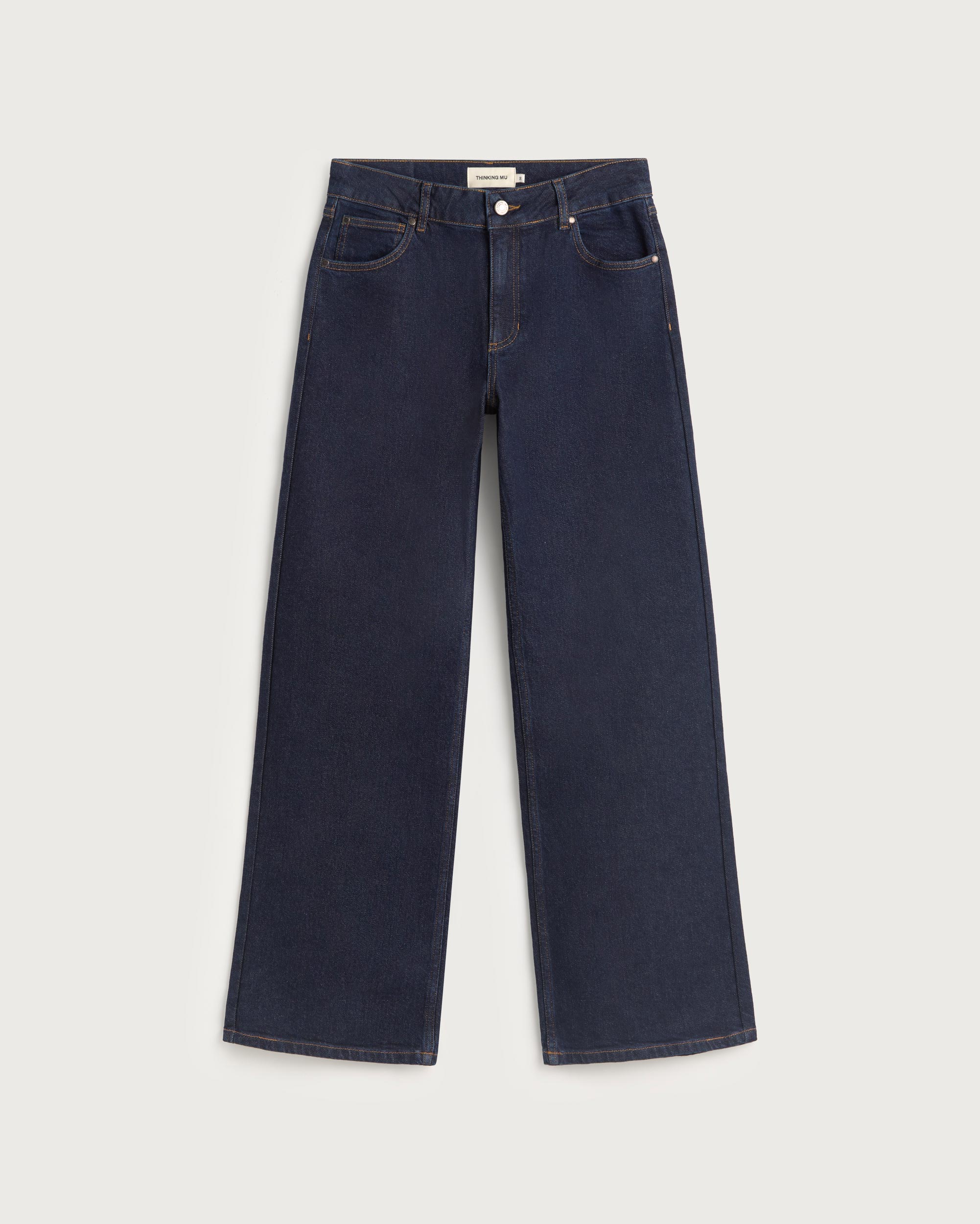 Thinking MU Kettan Marineblauwe Jeans