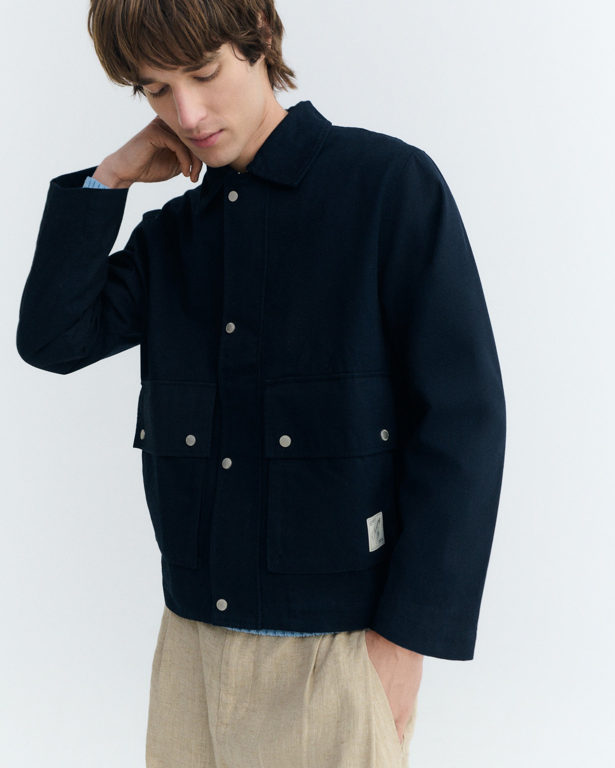 Thinking MU Oversized Jas Callum Navy