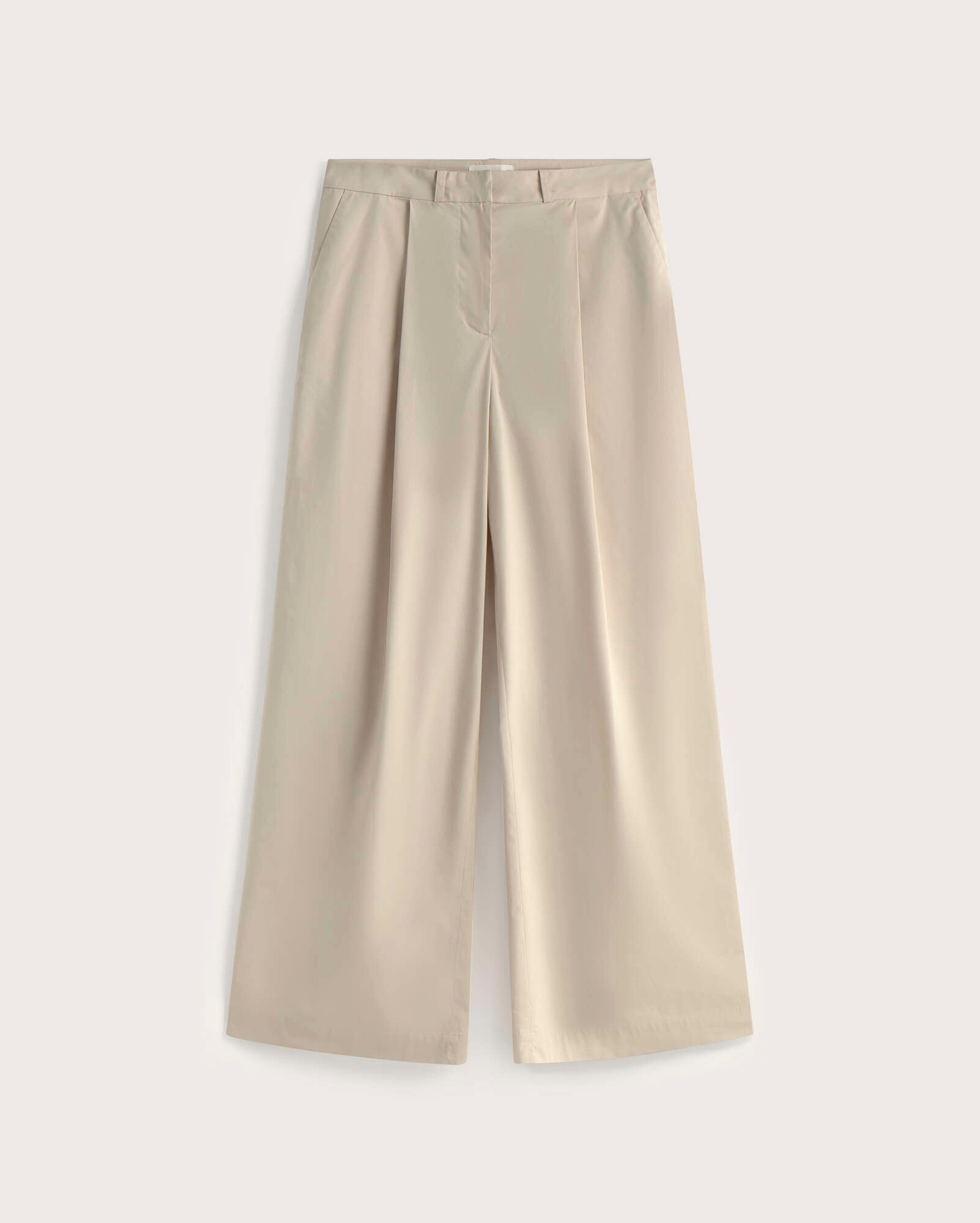 Thinking MU Broek Met Wijde Pijpen, Patty Beige