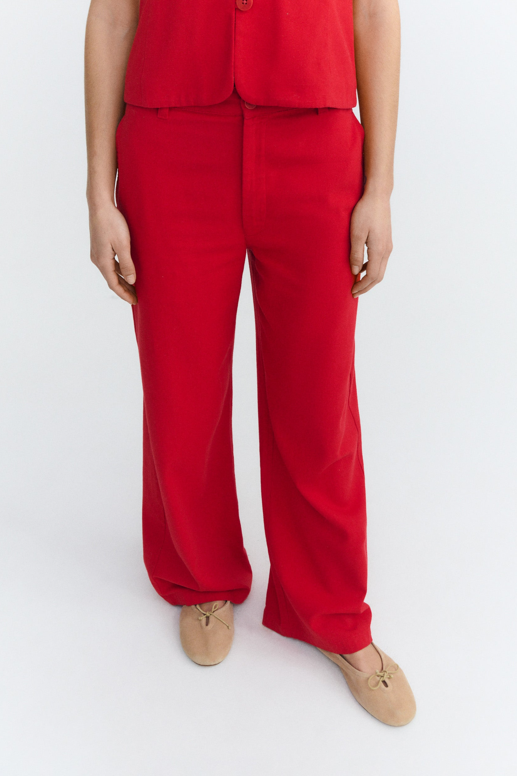 Image of Thinking MU dames vegan Broek Karina Rood
