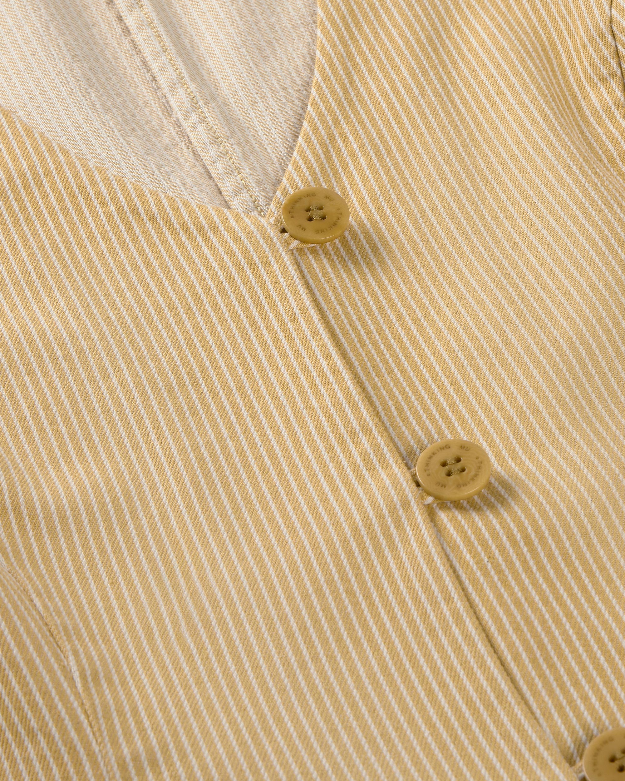 Thinking MU Vest Alisa Striped Yellow