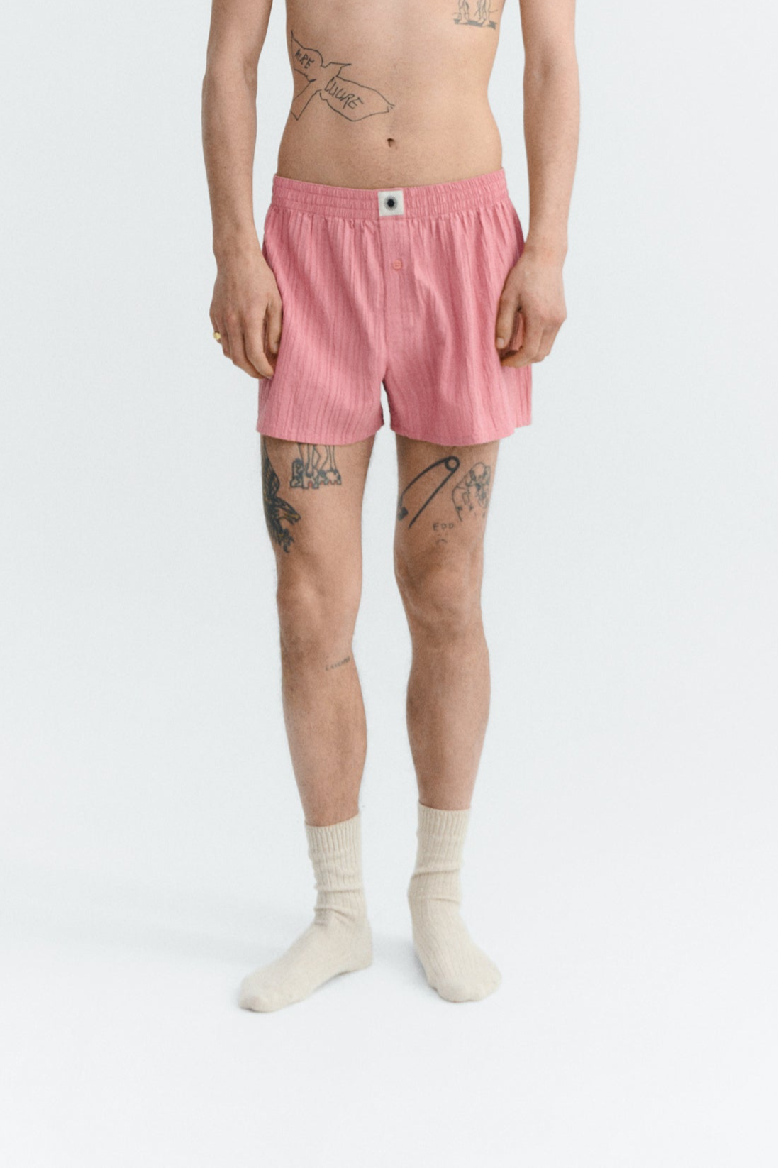Thinking MU men vegan Boxers Popcorn Pink