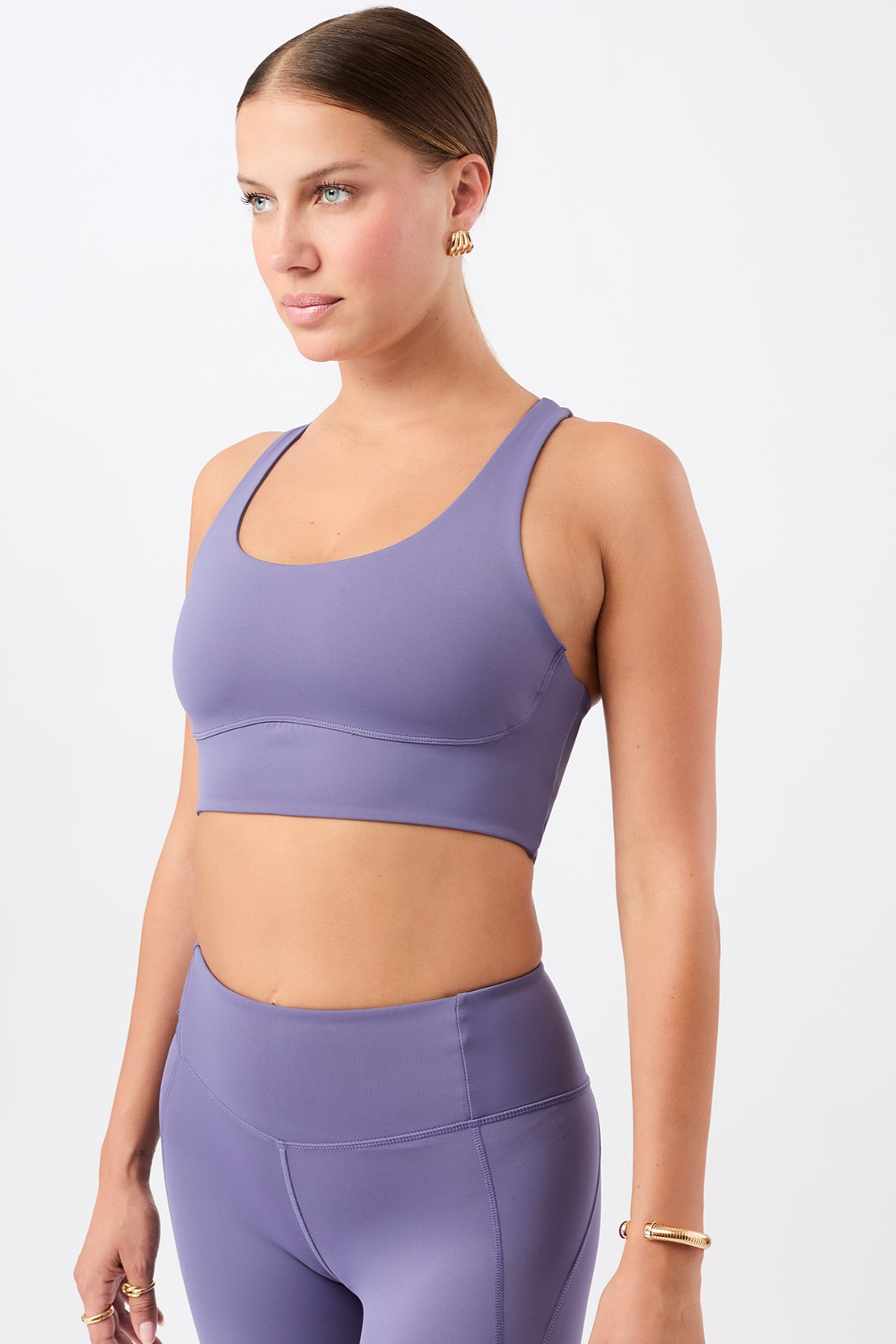 MANDALA Damen vegan Sport-Bh Mystic Iris Lila