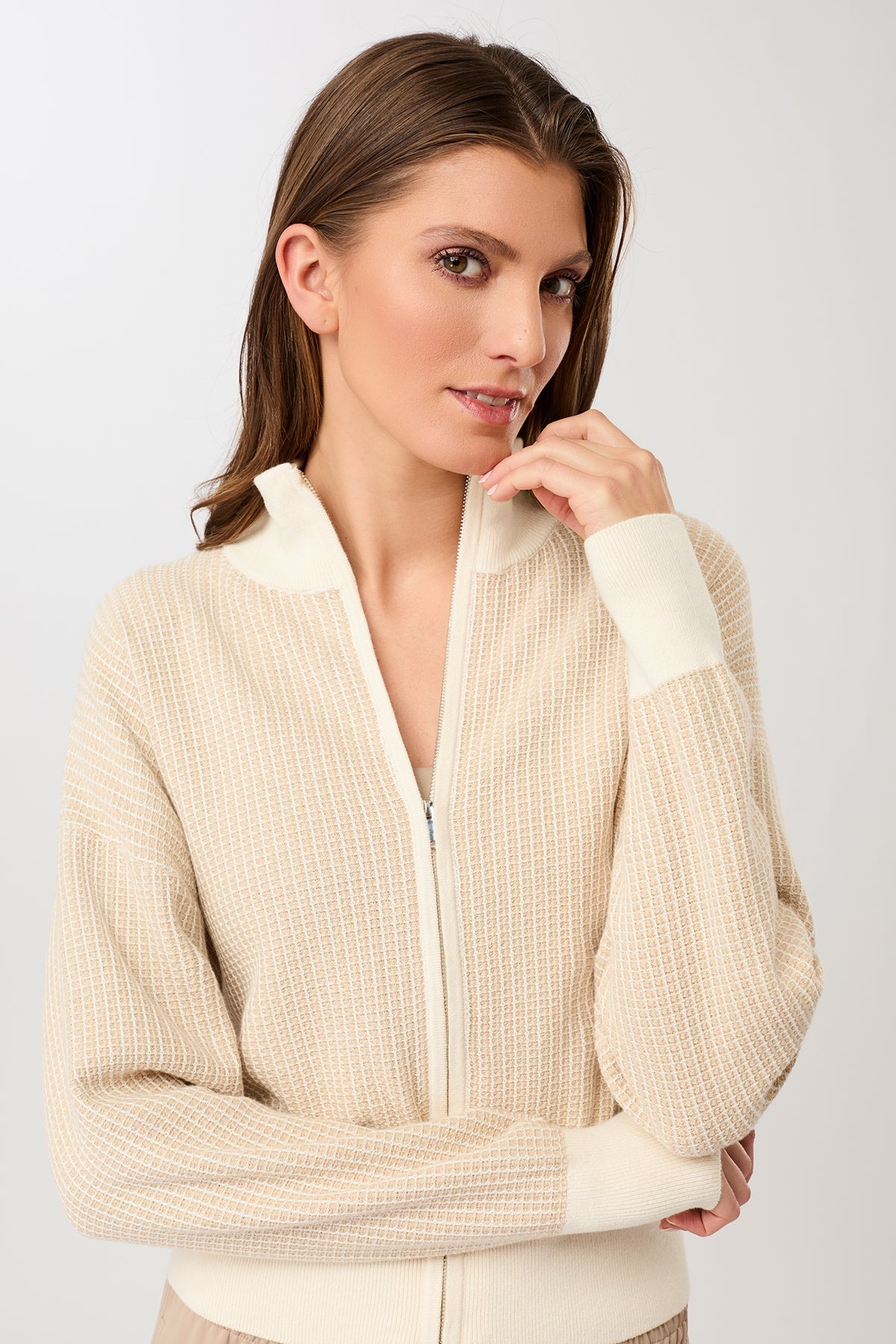 MANDALA womens vegan Cardigan Studio Desert