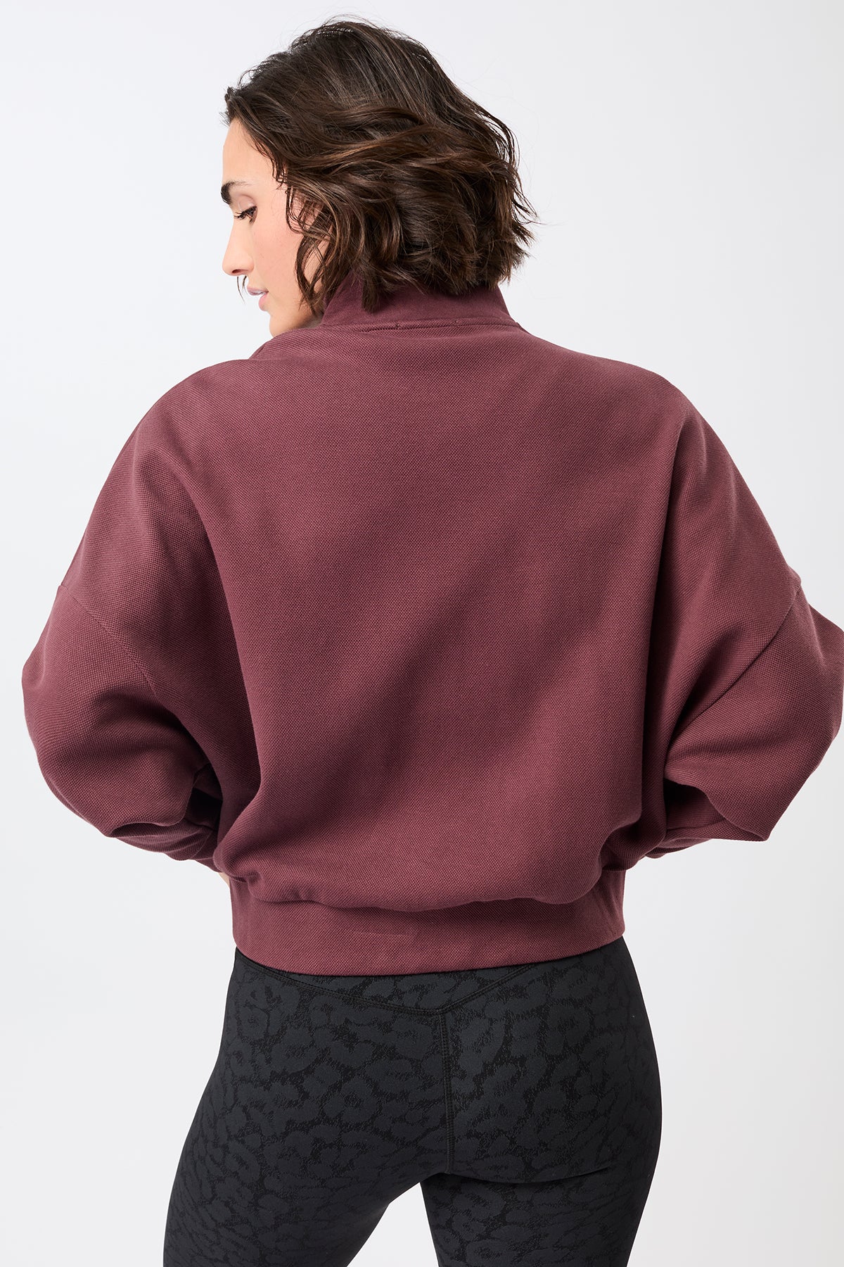 MANDALA womens vegan Jacket Blouson Rosewood
