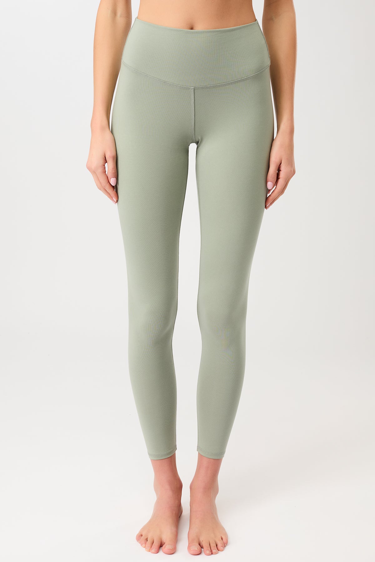 Image of MANDALA dames vegan Leggings Die Het Meest Geliefd Zijn In Mineraalgroen