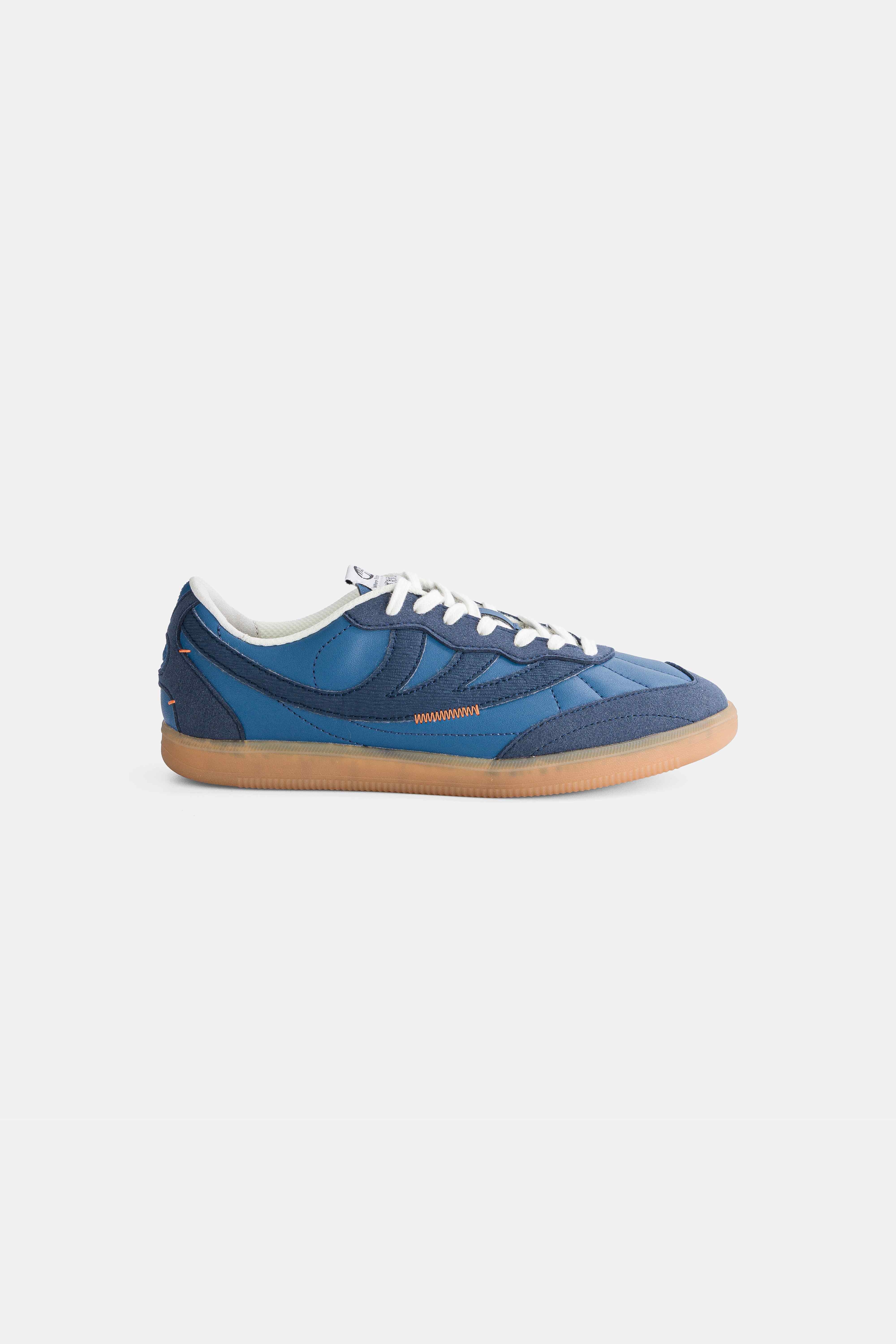 114349 - Herren vegan Sneaker Flow Full Blue Mushroom