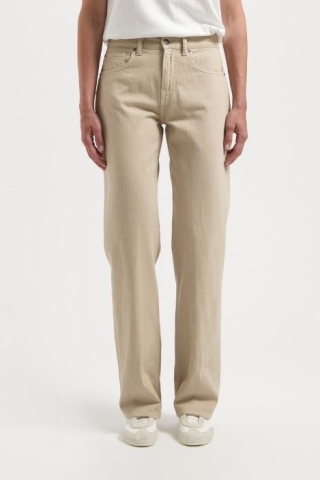 MUD Jeans Damen vegan Jeans Mid Loose Flow Jamie Sand