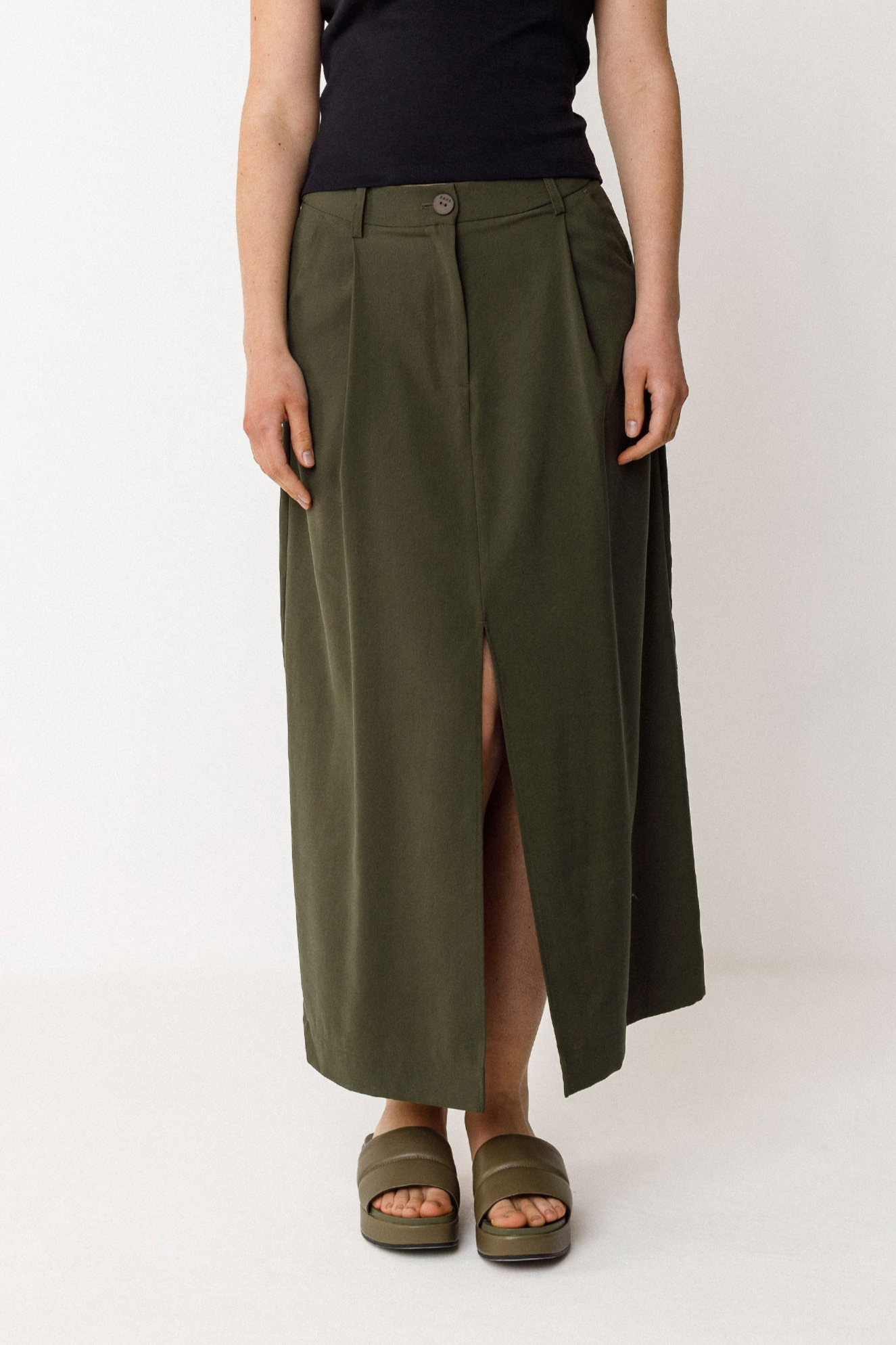 SKFK Damen vegan Rock Maora Grün